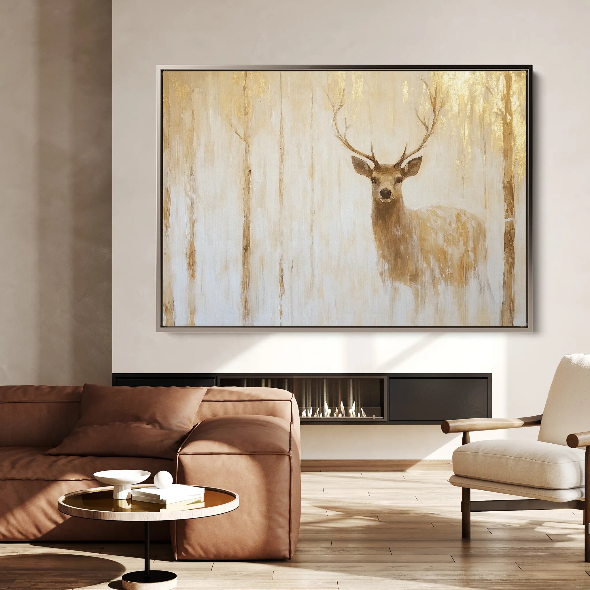 Animals 144 Canvas Art 60 x 40 cm / Black