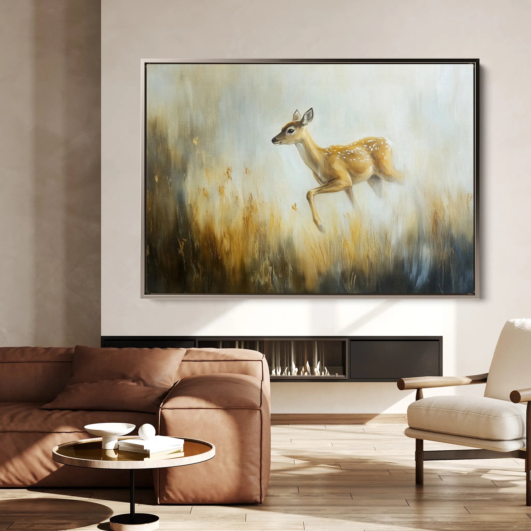 Animals 145 Canvas Art 60 x 40 cm / Black