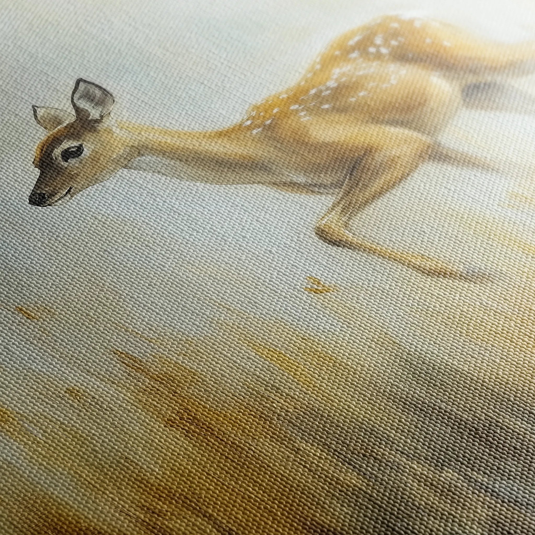 Animals 145 Canvas Art 60 x 40 cm / Black