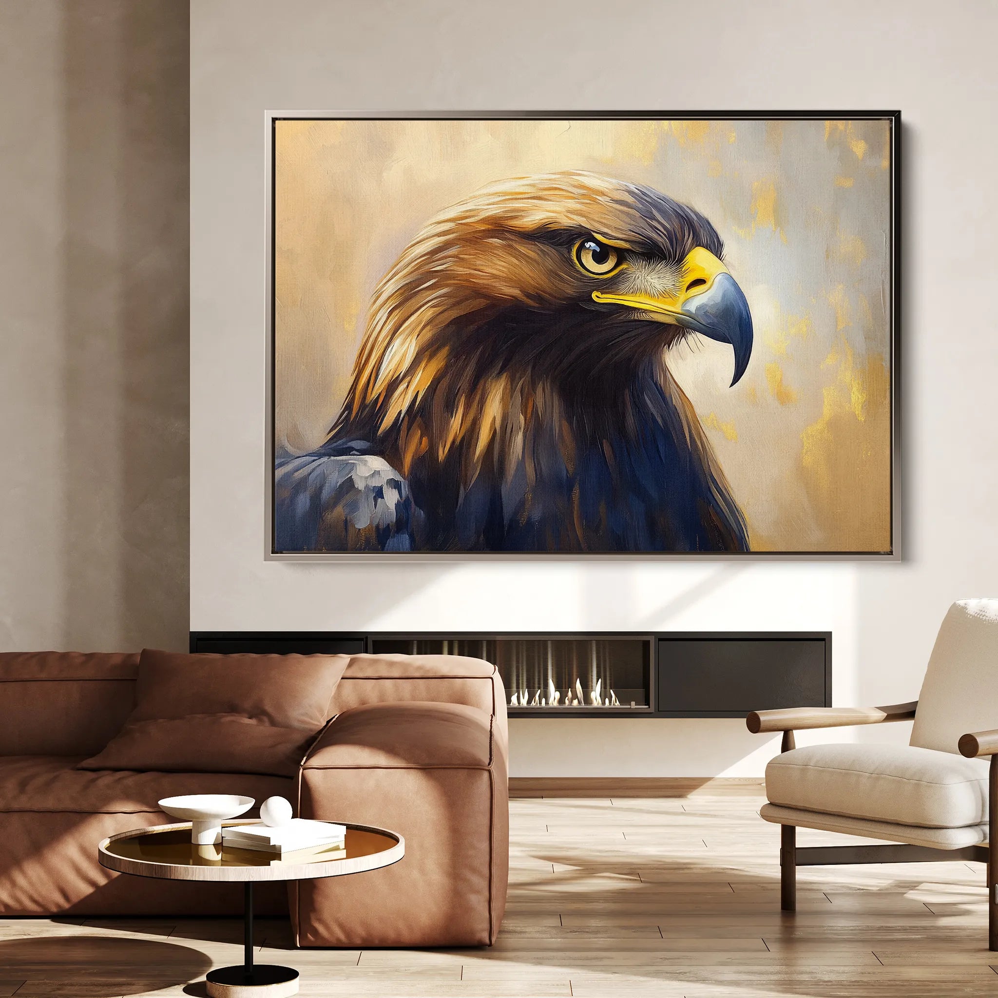 Animals 147 Canvas Art 60 x 40 cm / Black