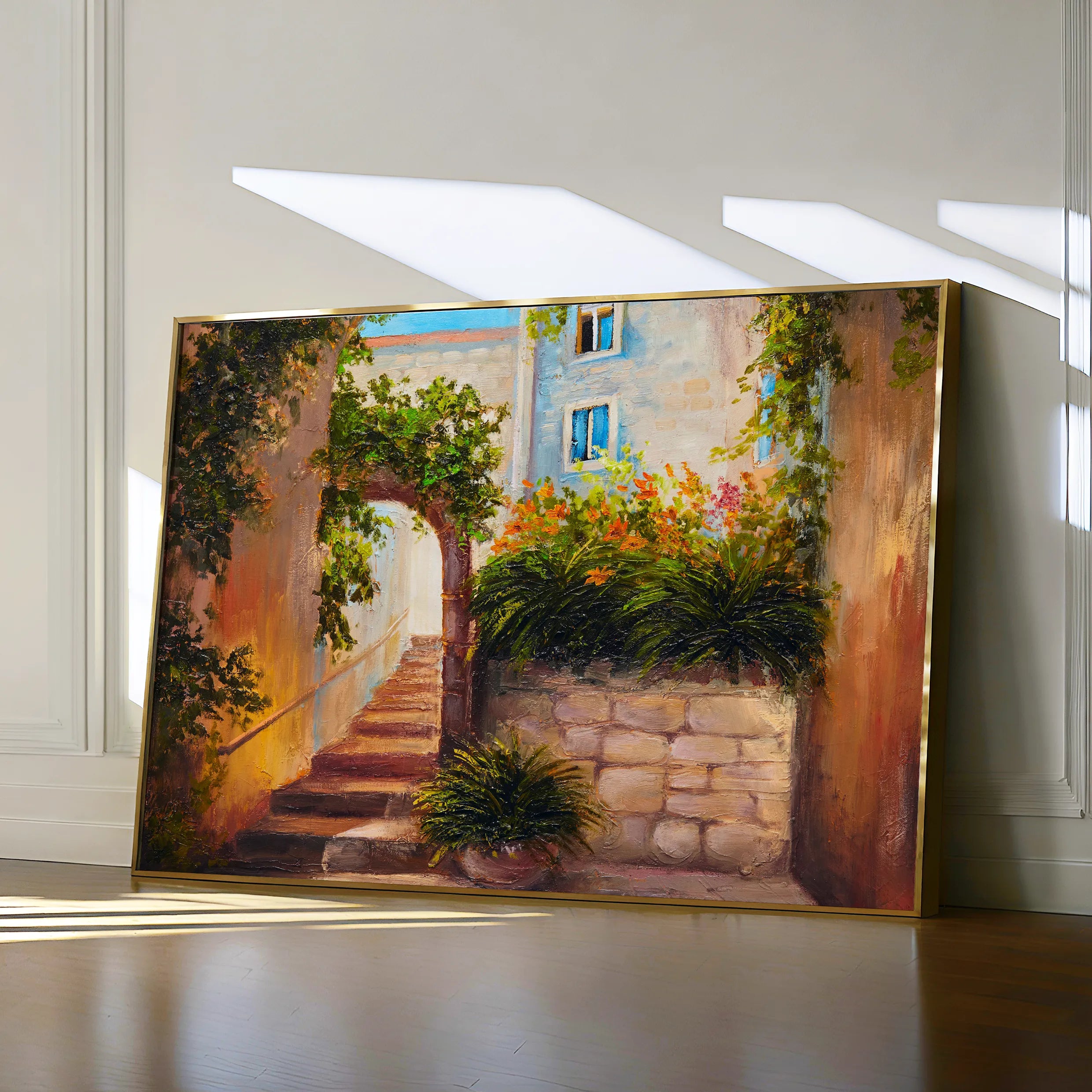 Landscape 147 Canvas Art 60 x 40 cm / Black