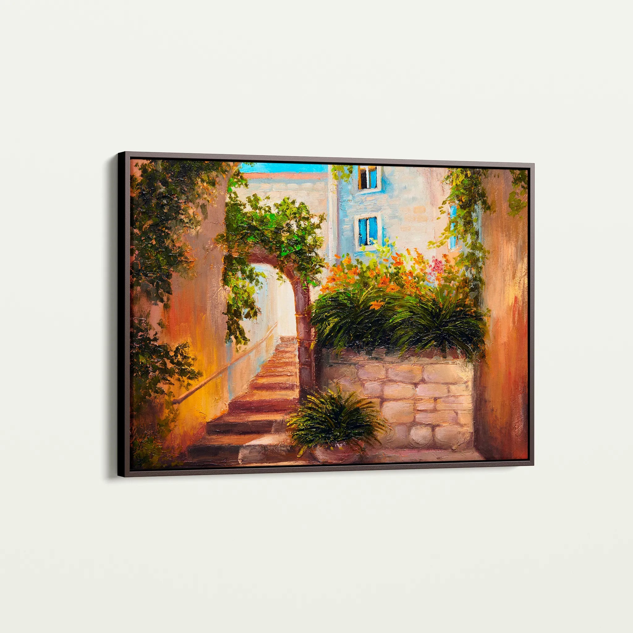 Landscape 147 Canvas Art 60 x 40 cm / Black