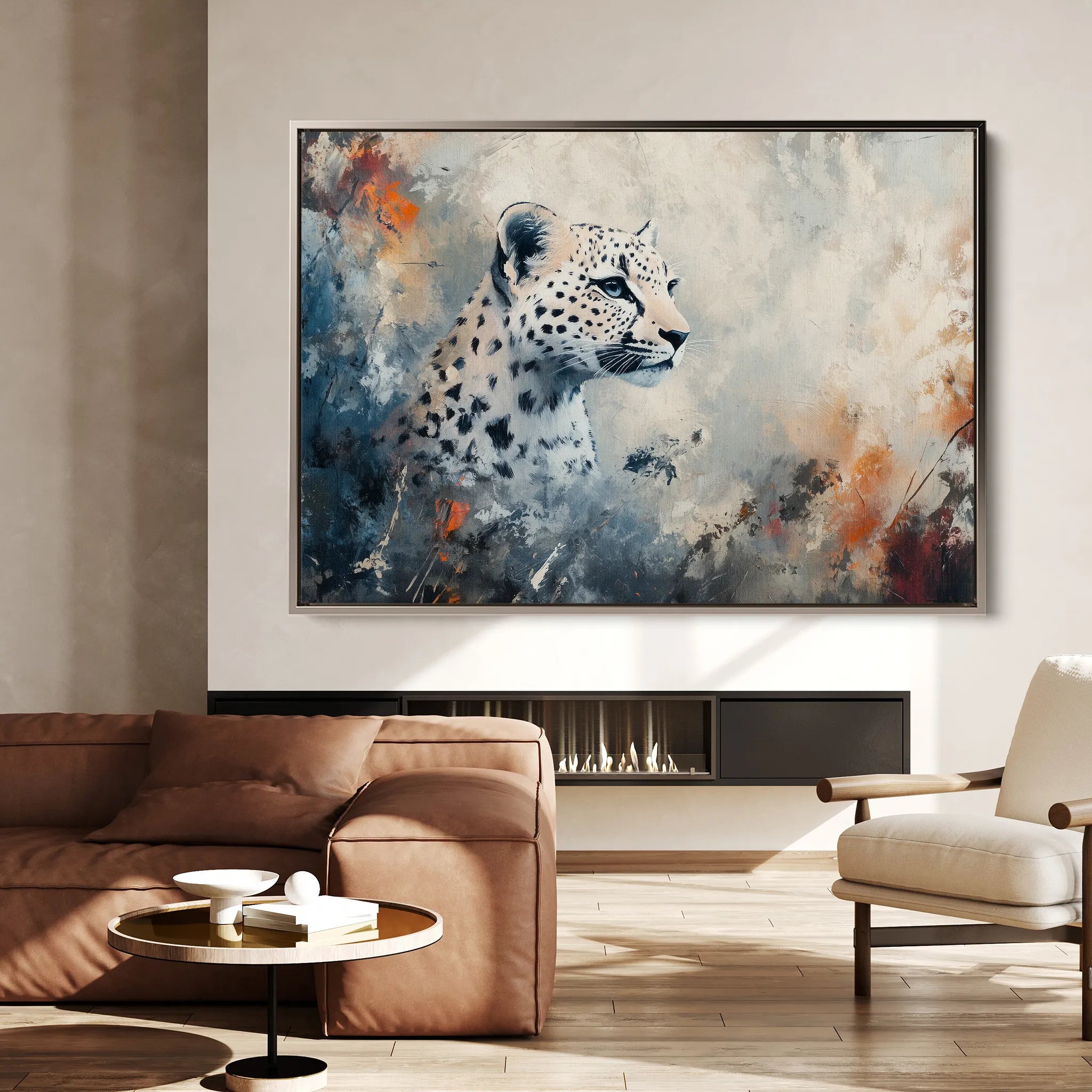 Animals 152 Canvas Art 60 x 40 cm / Black