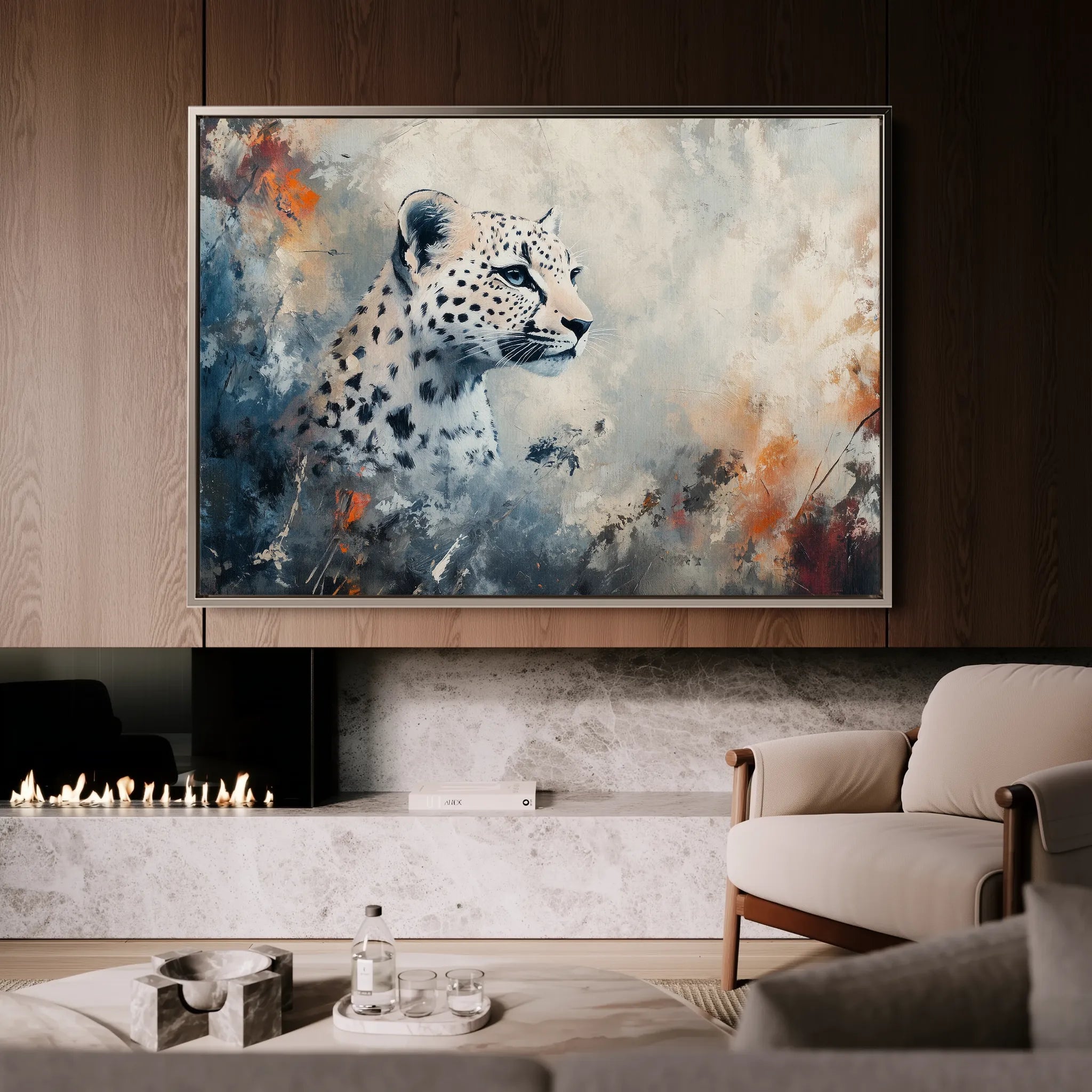 Animals 152 Canvas Art 60 x 40 cm / Black