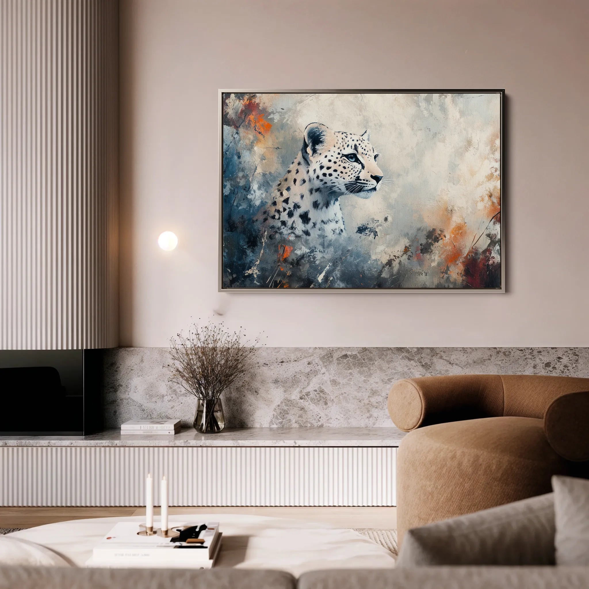 Animals 152 Canvas Art 60 x 40 cm / Black