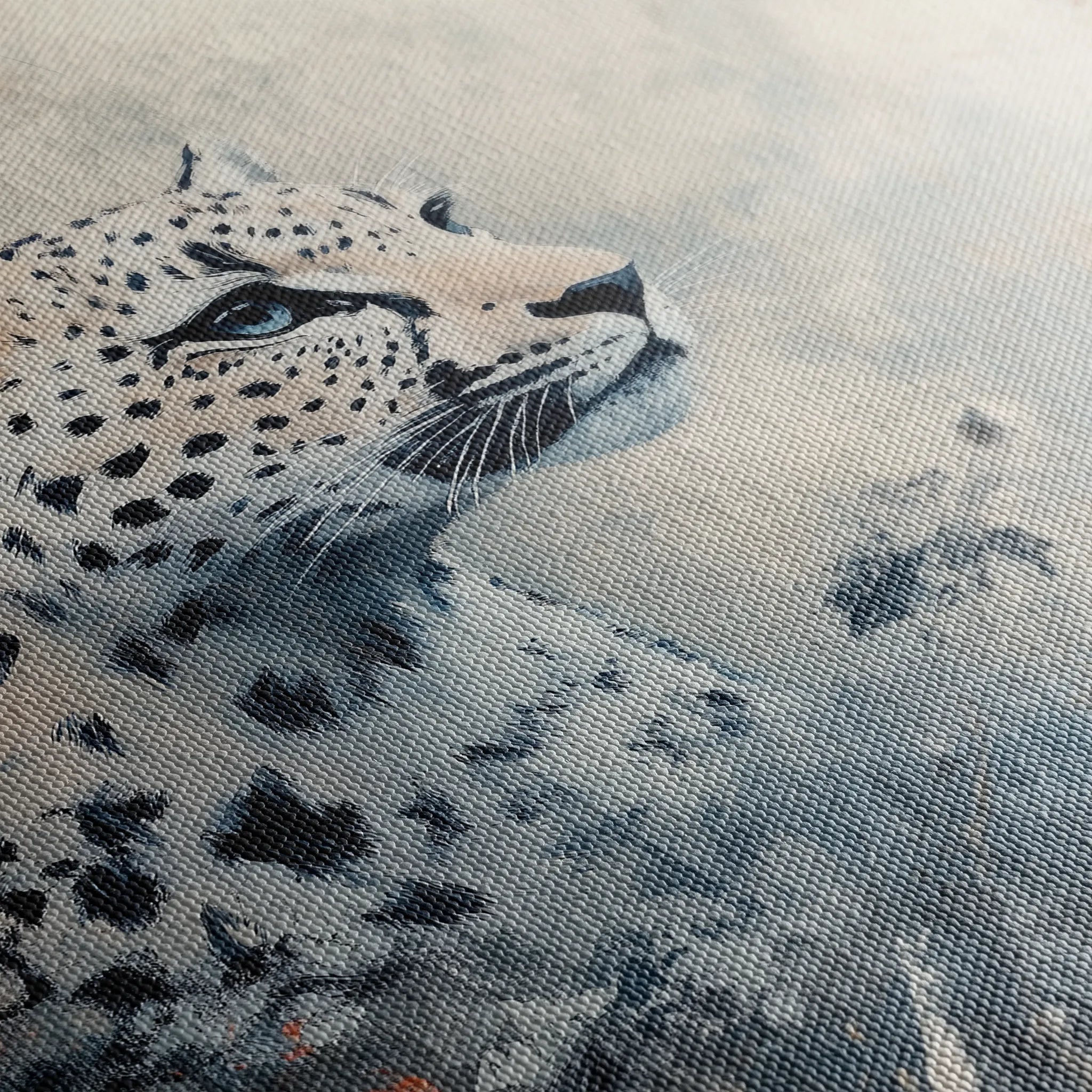 Animals 152 Canvas Art 60 x 40 cm / Black