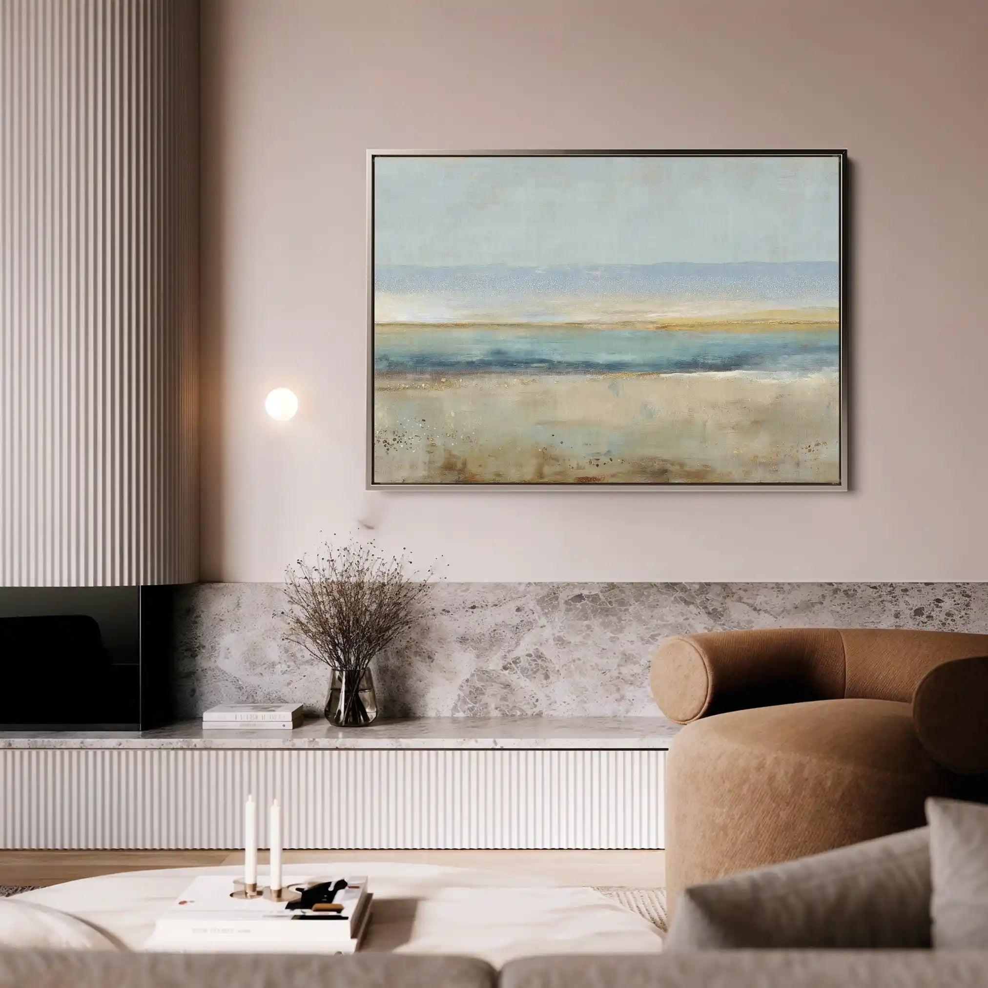 Abstract 1531 Canvas Art 60 x 40 cm / Black
