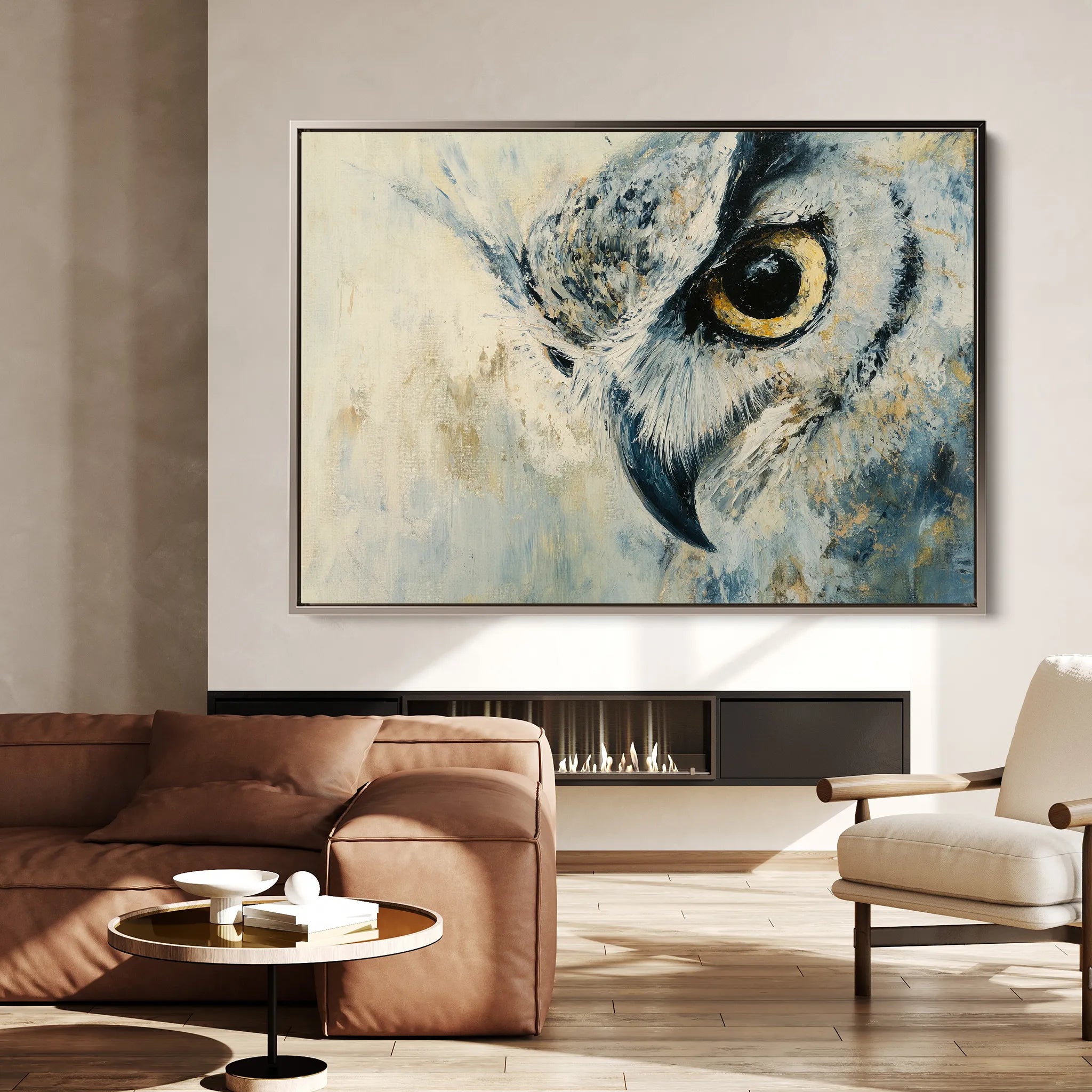 Animals 156 Canvas Art 60 x 40 cm / Black