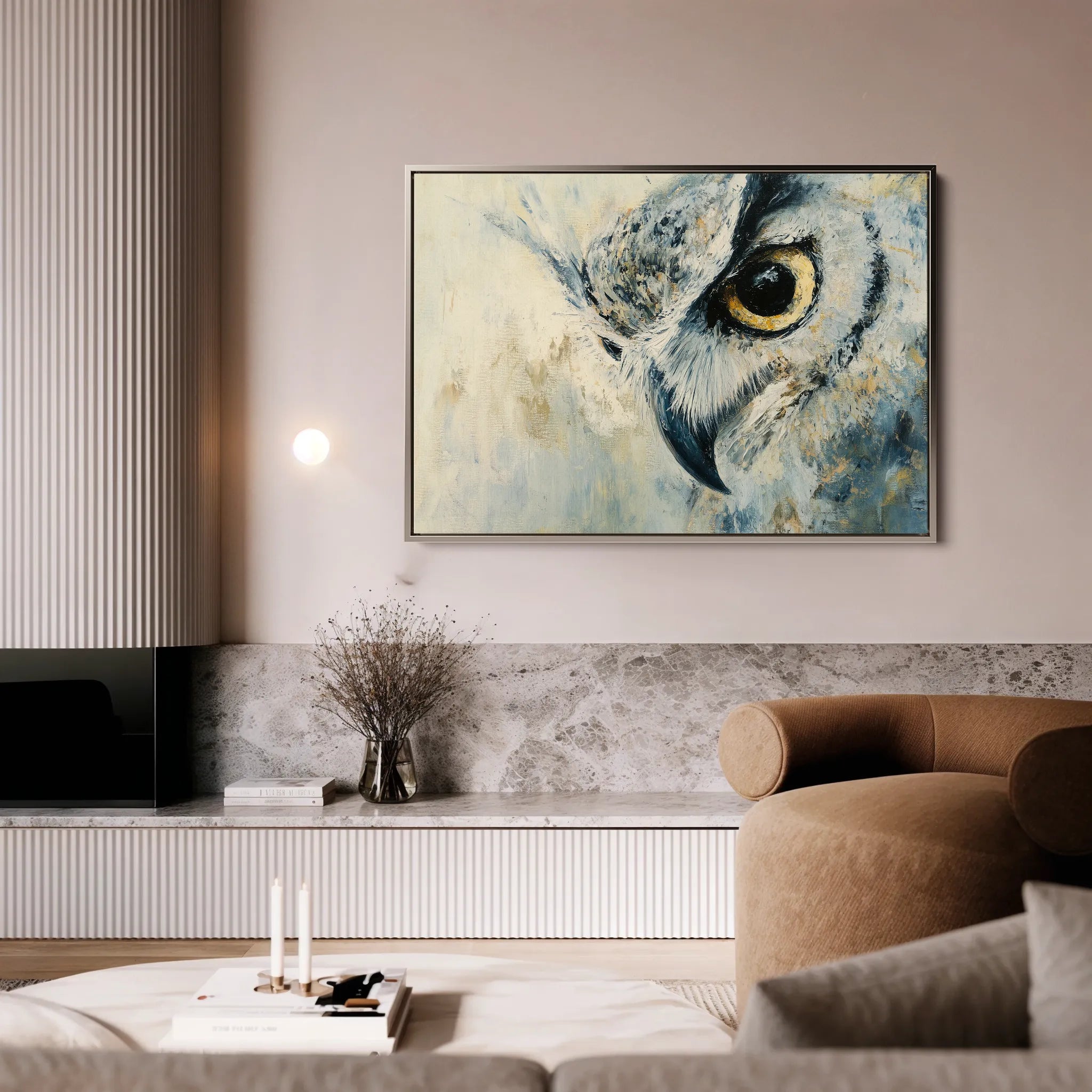 Animals 156 Canvas Art 60 x 40 cm / Black