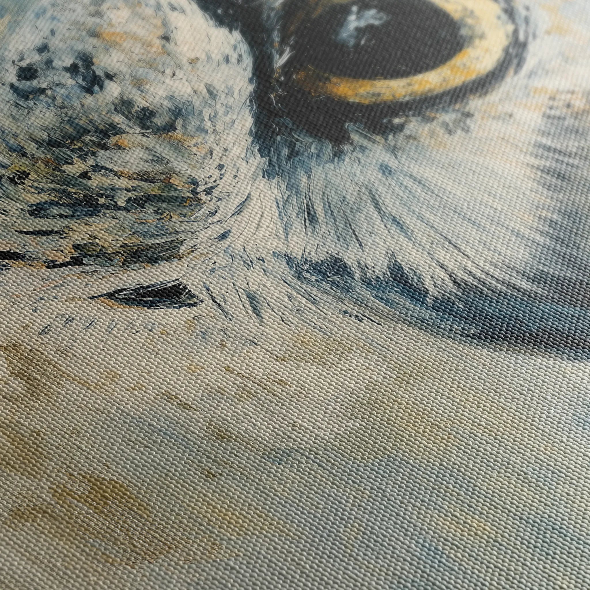 Animals 156 Canvas Art 60 x 40 cm / Black