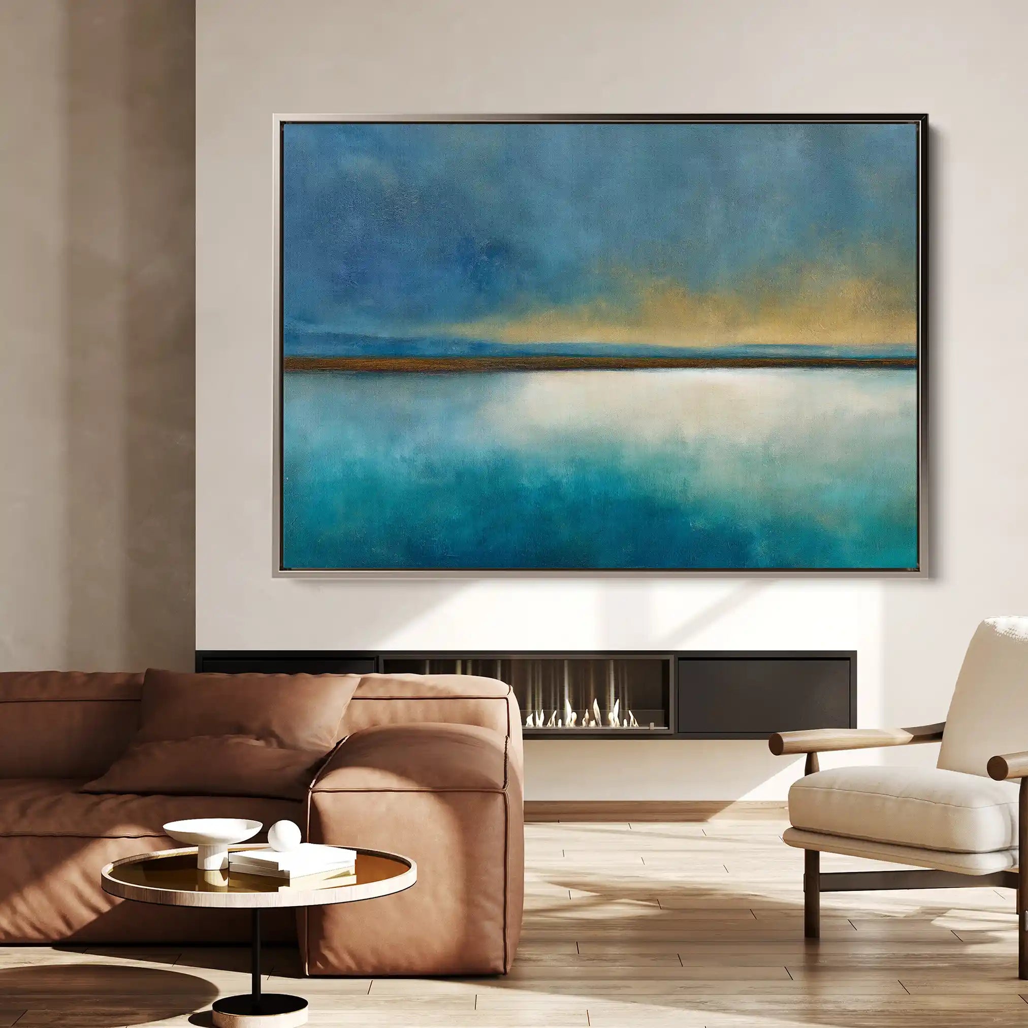 Abstract 1568 Canvas Art 60 x 40 cm / Black