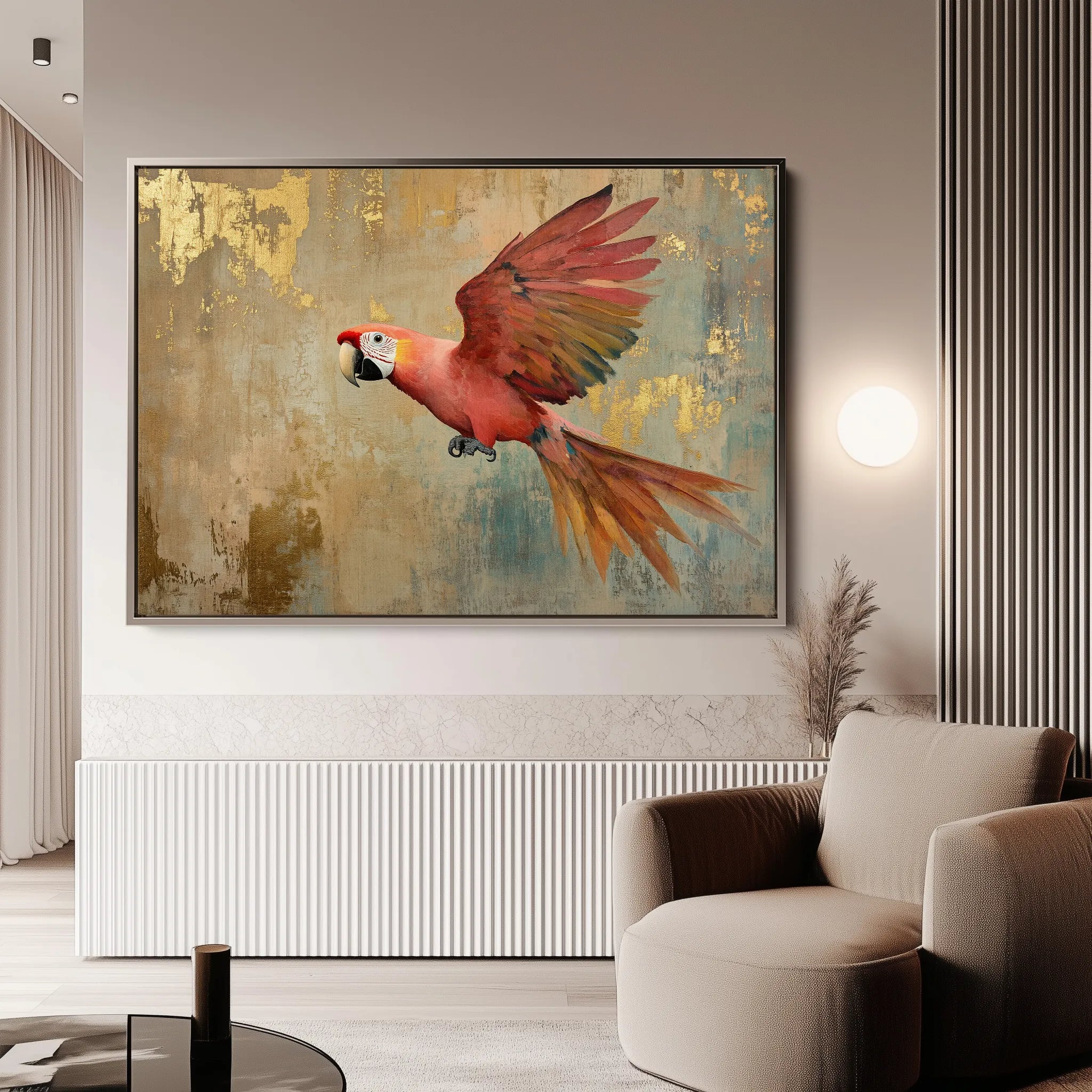 Animals 157 Canvas Art 60 x 40 cm / Black