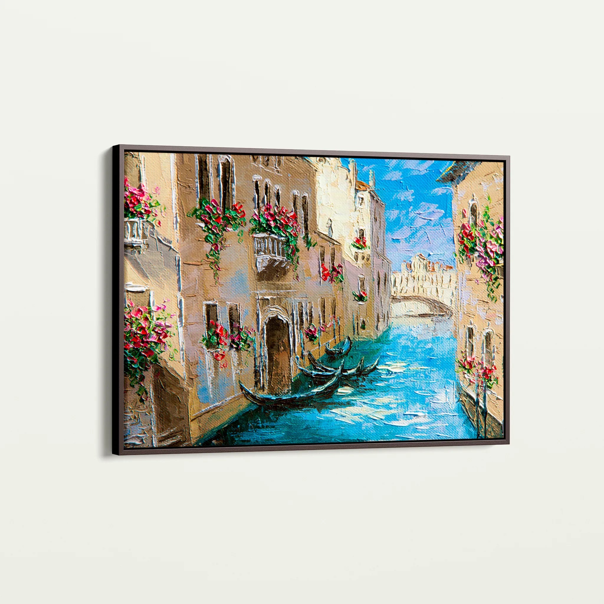 Landscape 157 Canvas Art 60 x 40 cm / Black