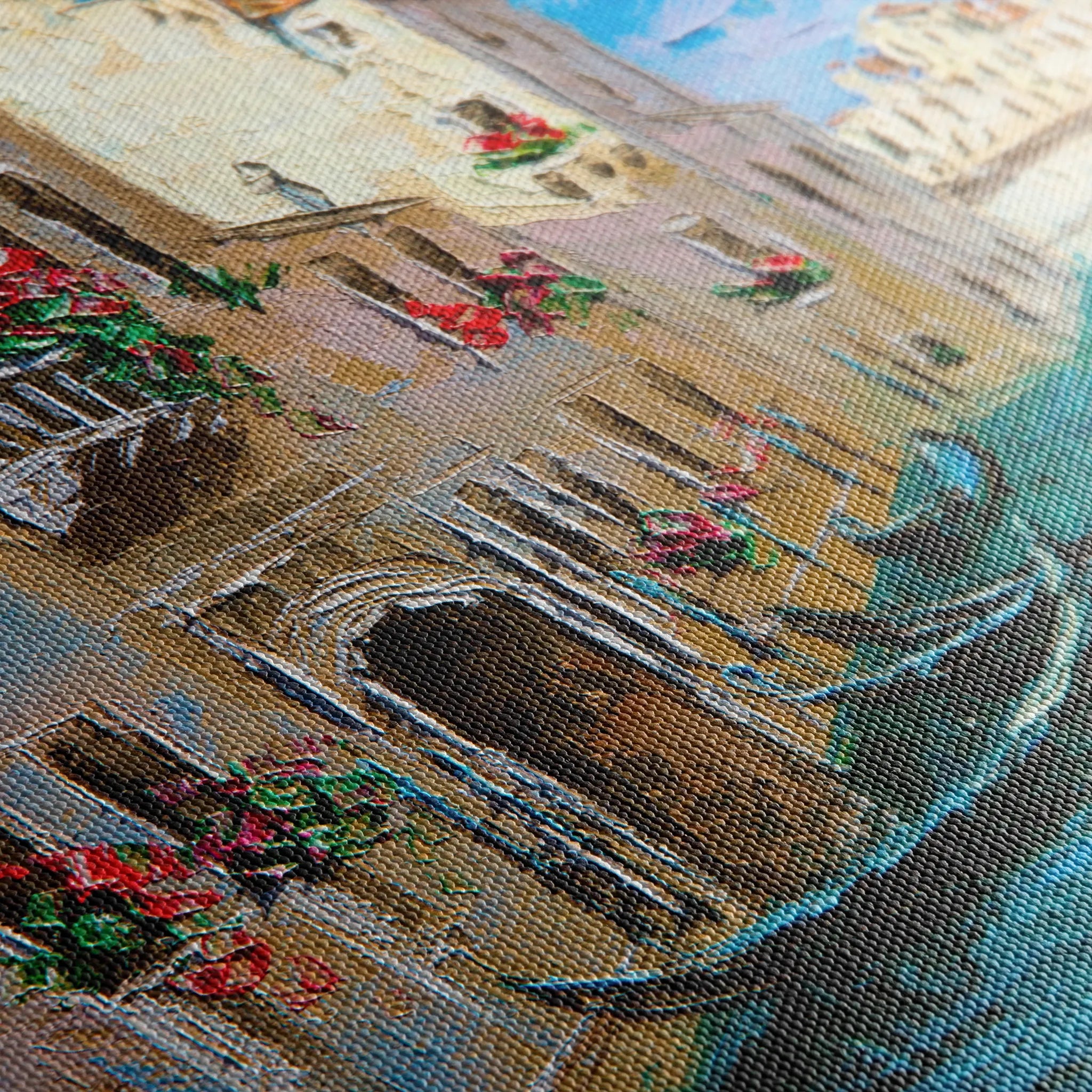 Landscape 157 Canvas Art 60 x 40 cm / Black