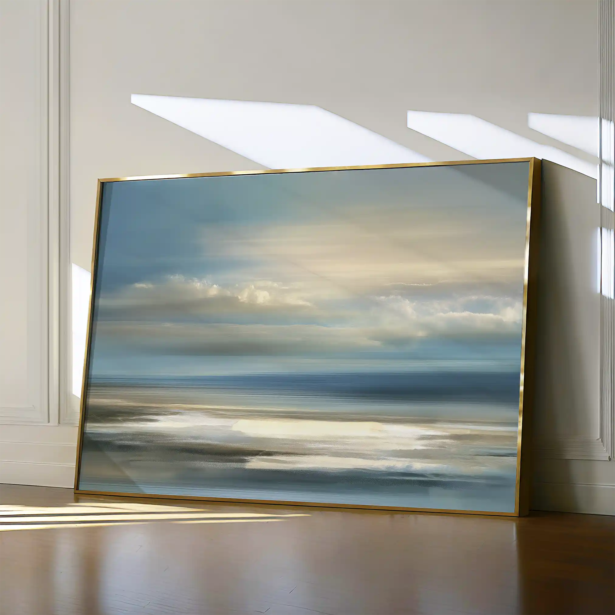 Abstract 1570 Canvas Art 60 x 40 cm / Black