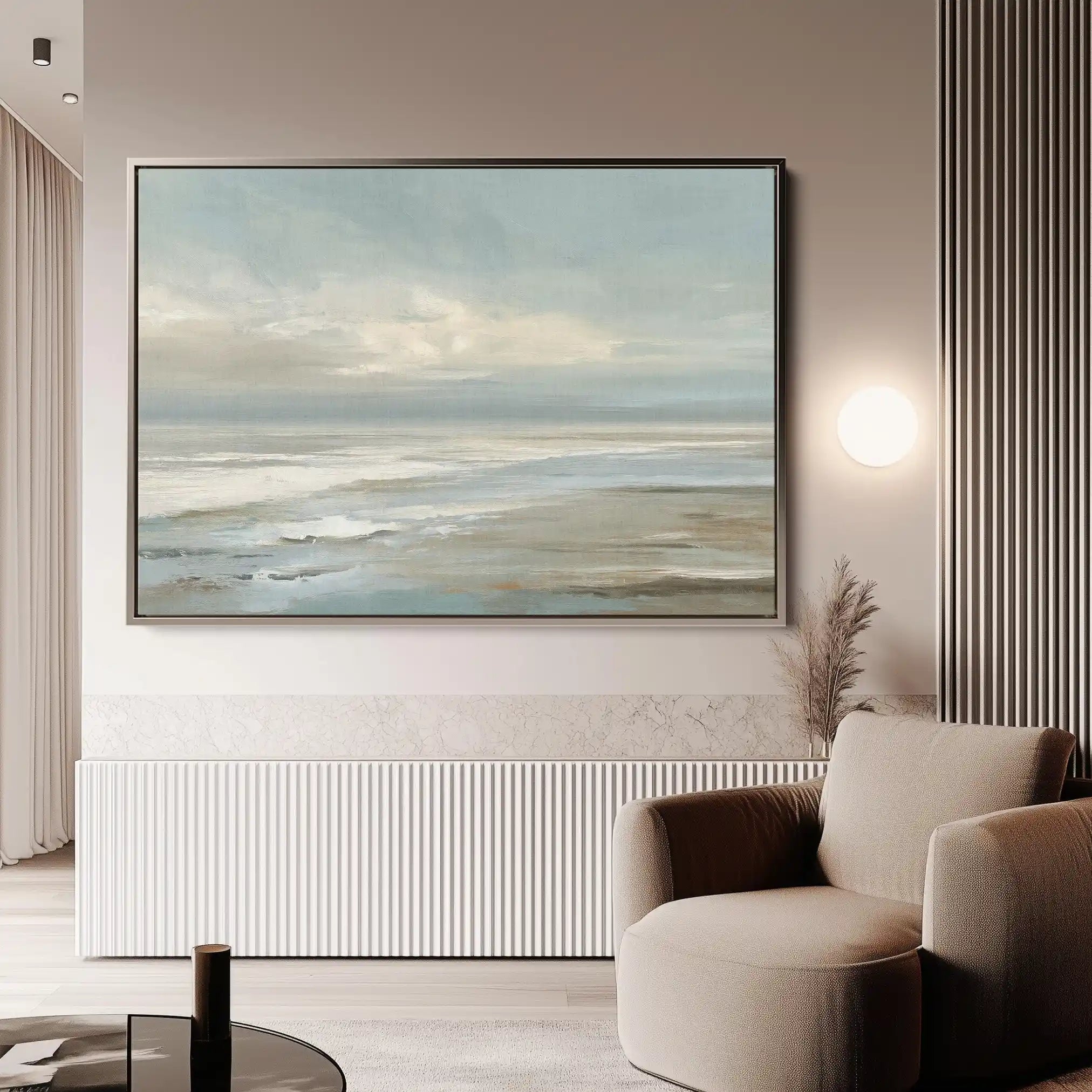 Abstract 1572 Canvas Art 60 x 40 cm / Black