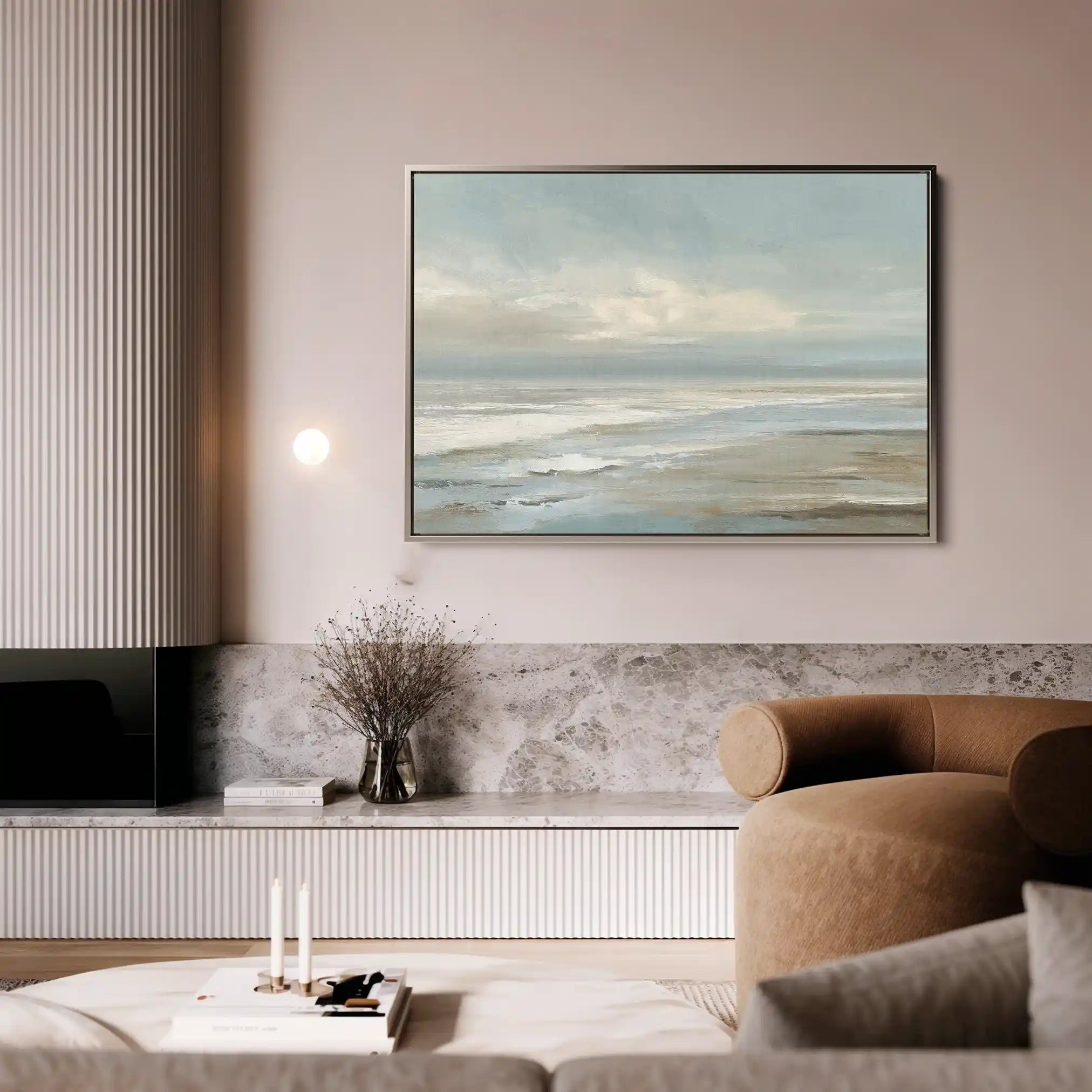 Abstract 1572 Canvas Art 60 x 40 cm / Black