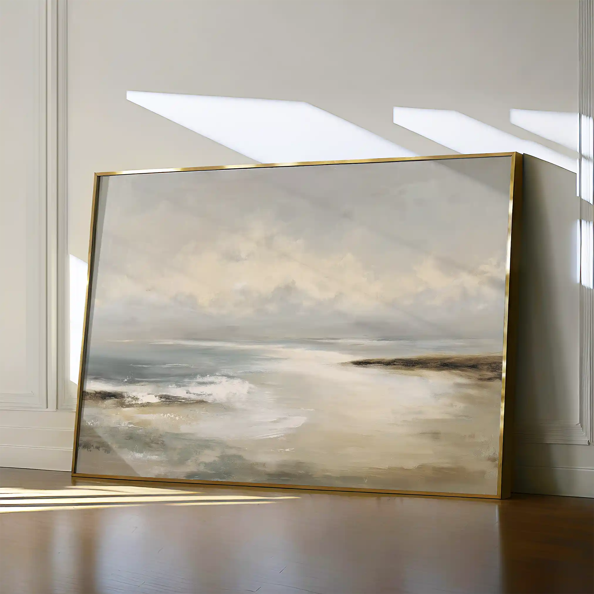 Abstract 1573 Canvas Art 60 x 40 cm / Black