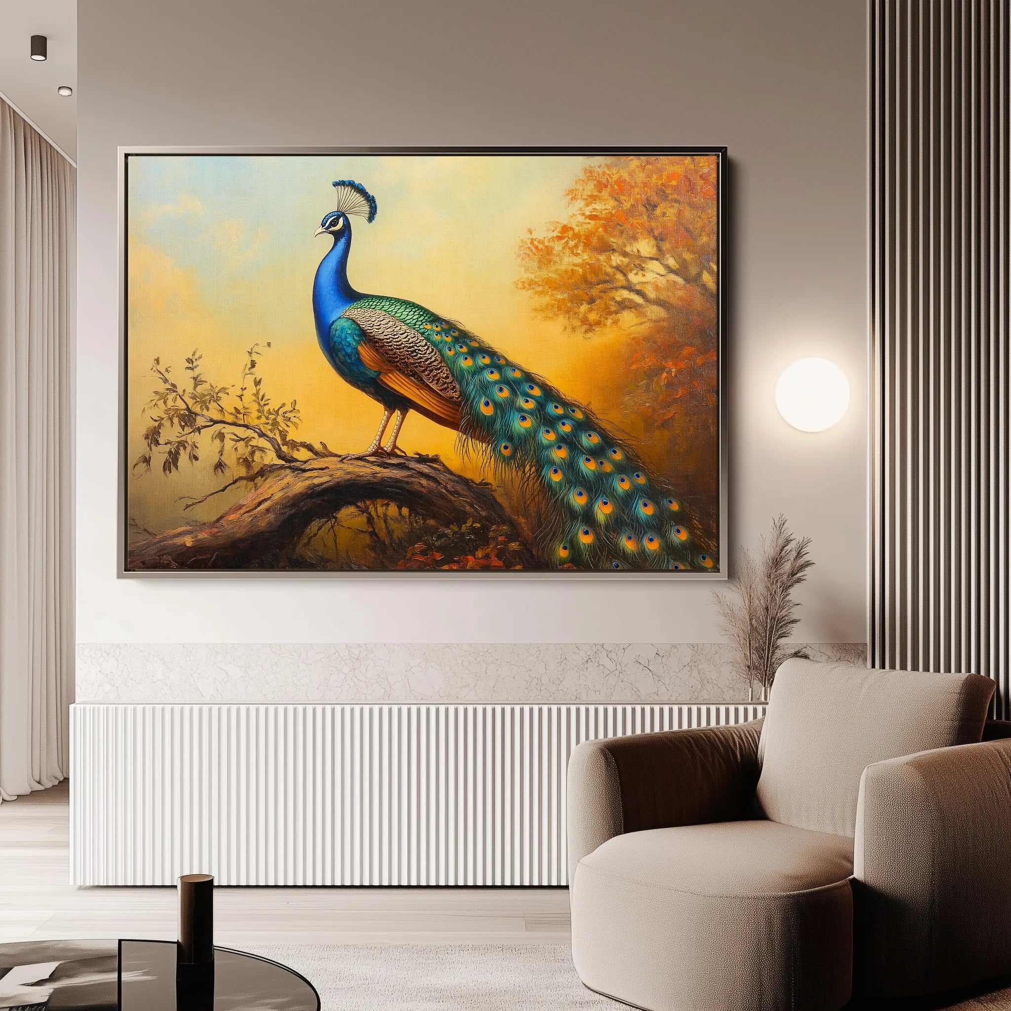 Animals 159 Canvas Art 60 x 40 cm / Black