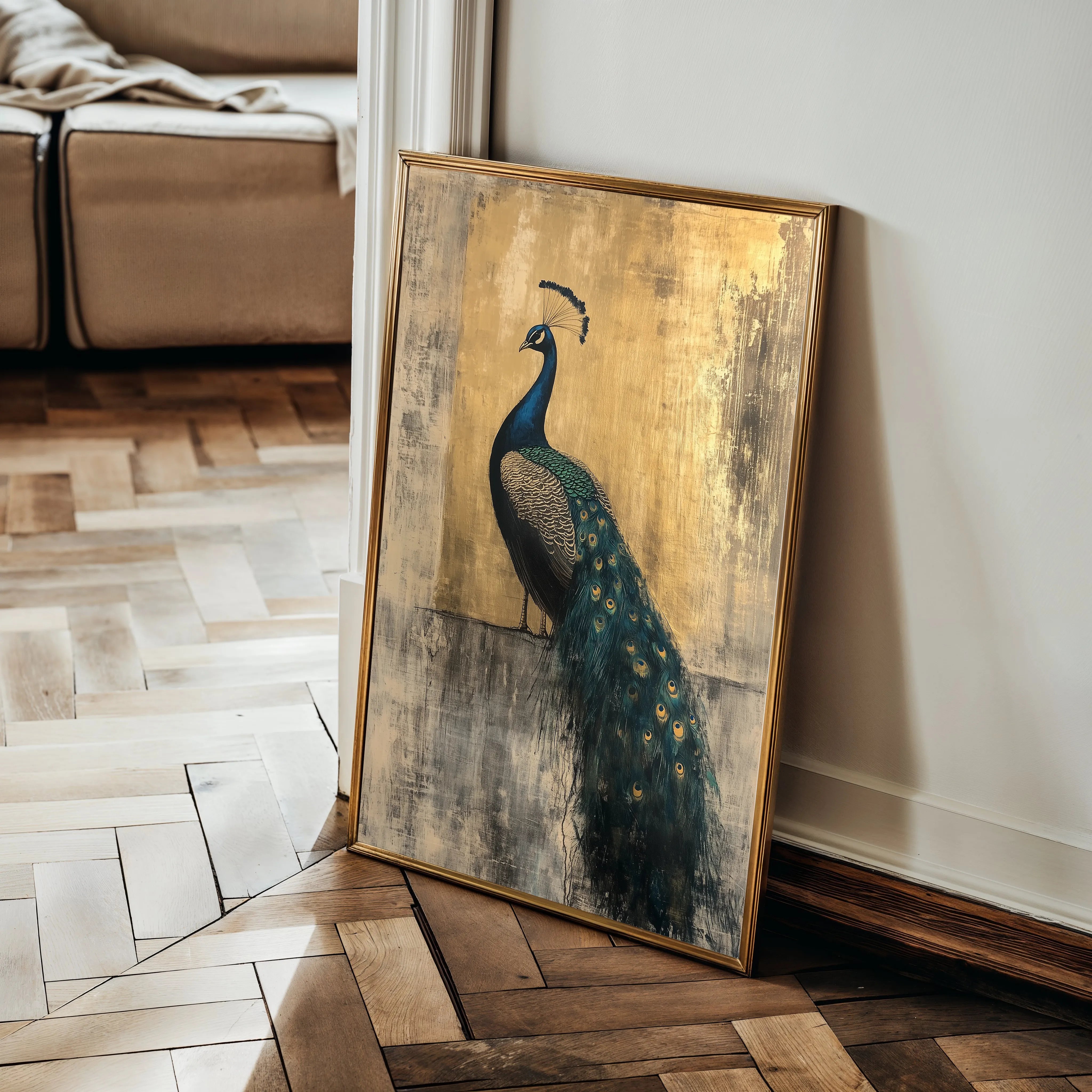Animals 160 Canvas Art 60 x 40 cm / Black
