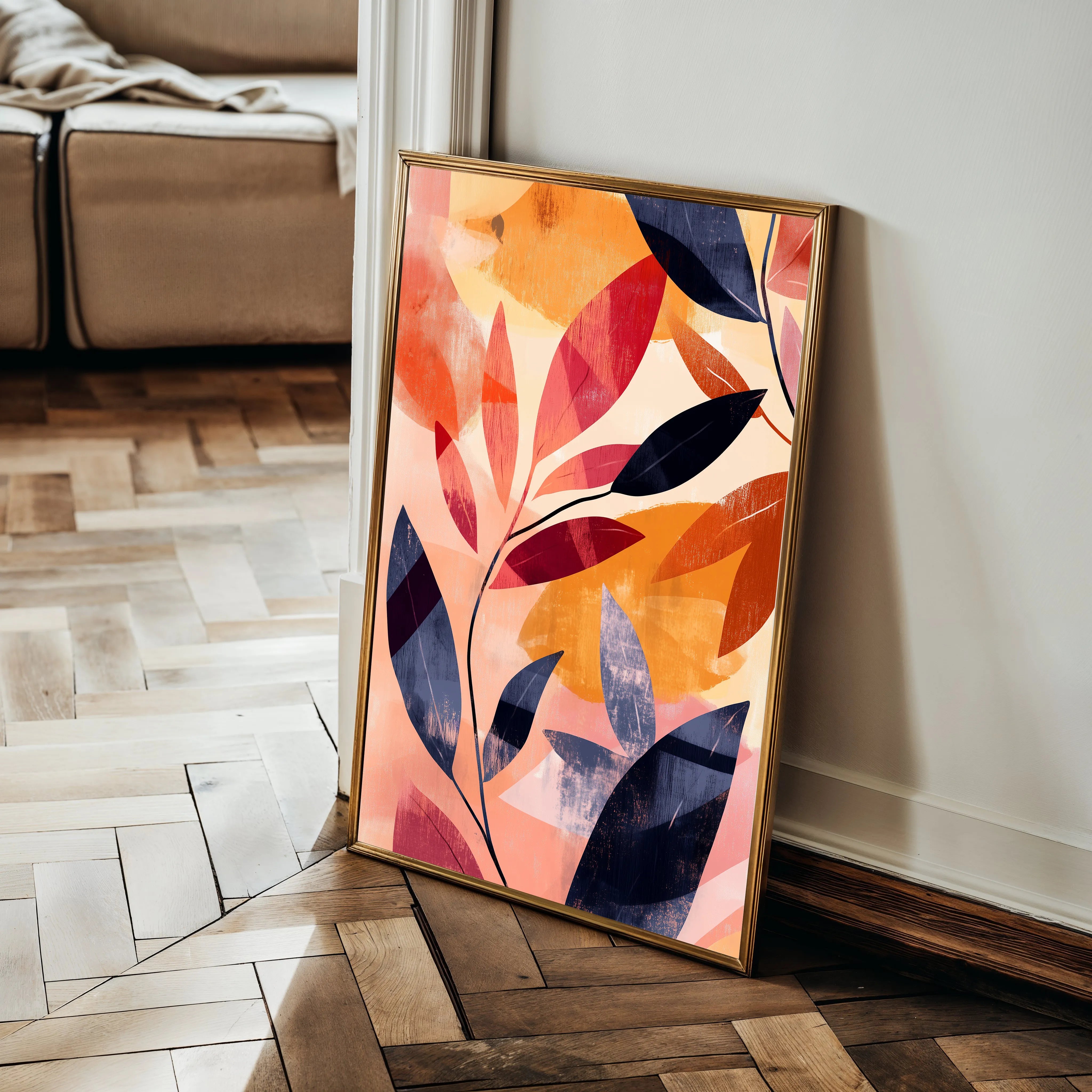 Boho 160 Canvas Art 60 x 40 cm / Black