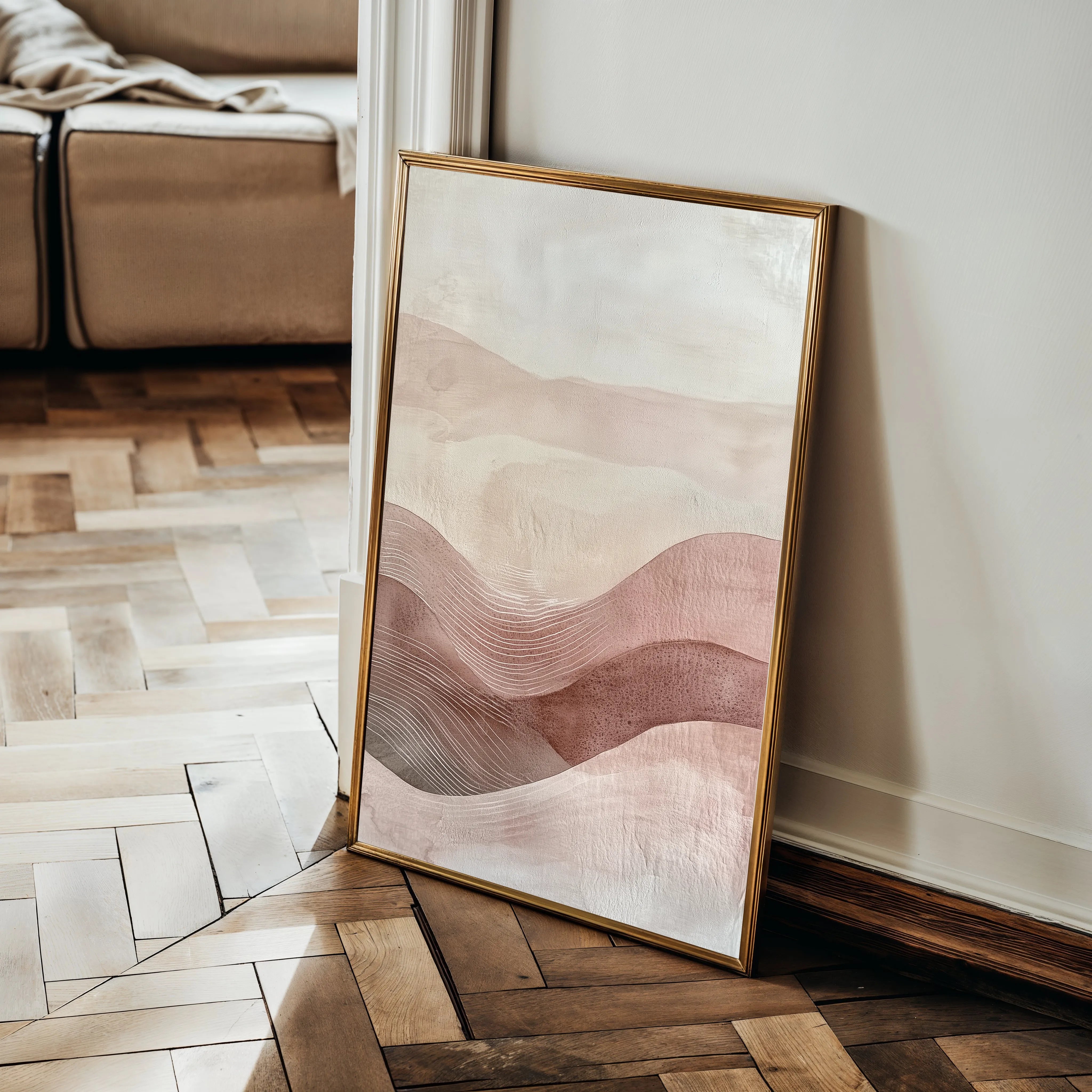 Boho 162 Canvas Art 60 x 40 cm / Black