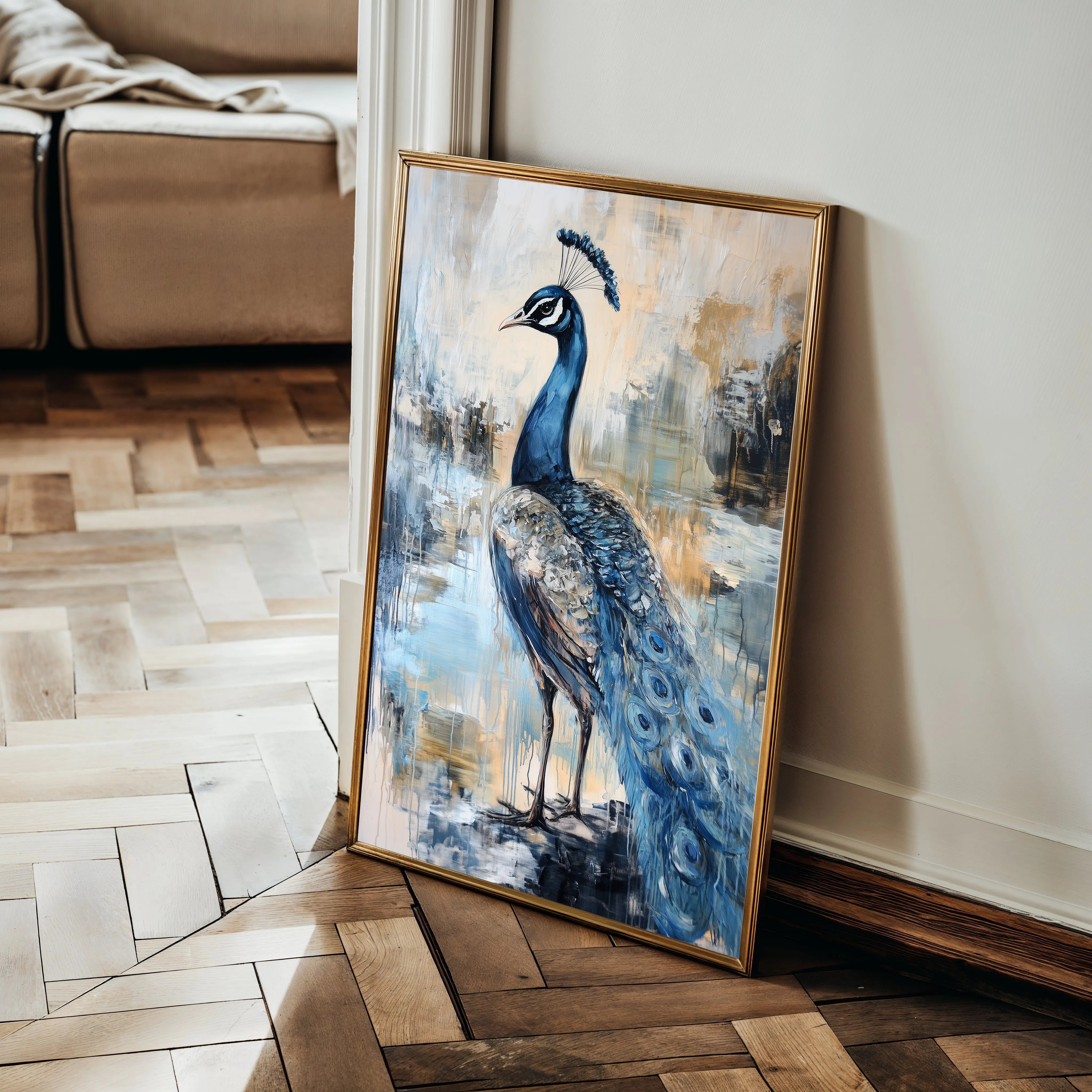 Animals 163 Canvas Art 60 x 40 cm / Black