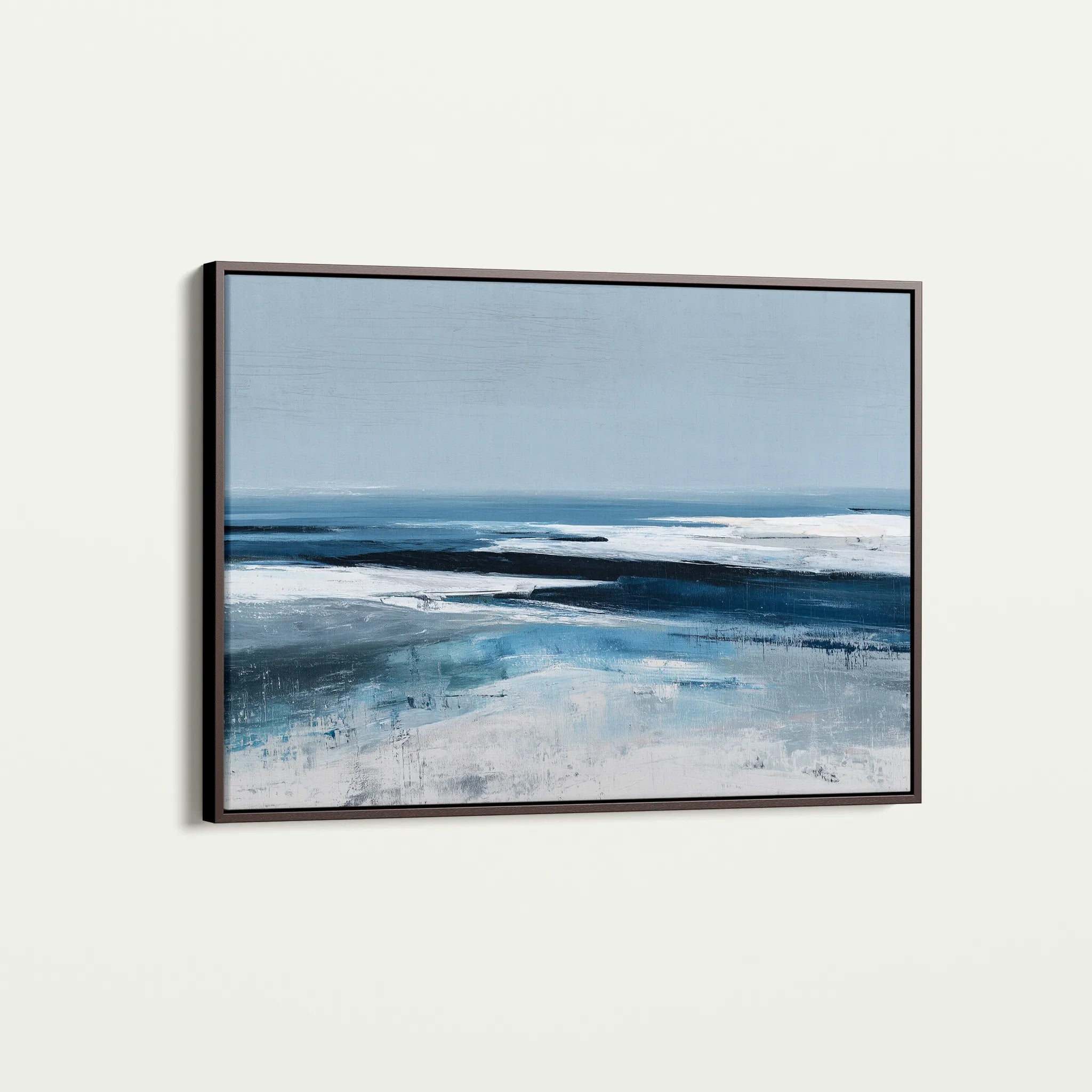 Abstract 1642 Canvas Art 60 x 40 cm / Black