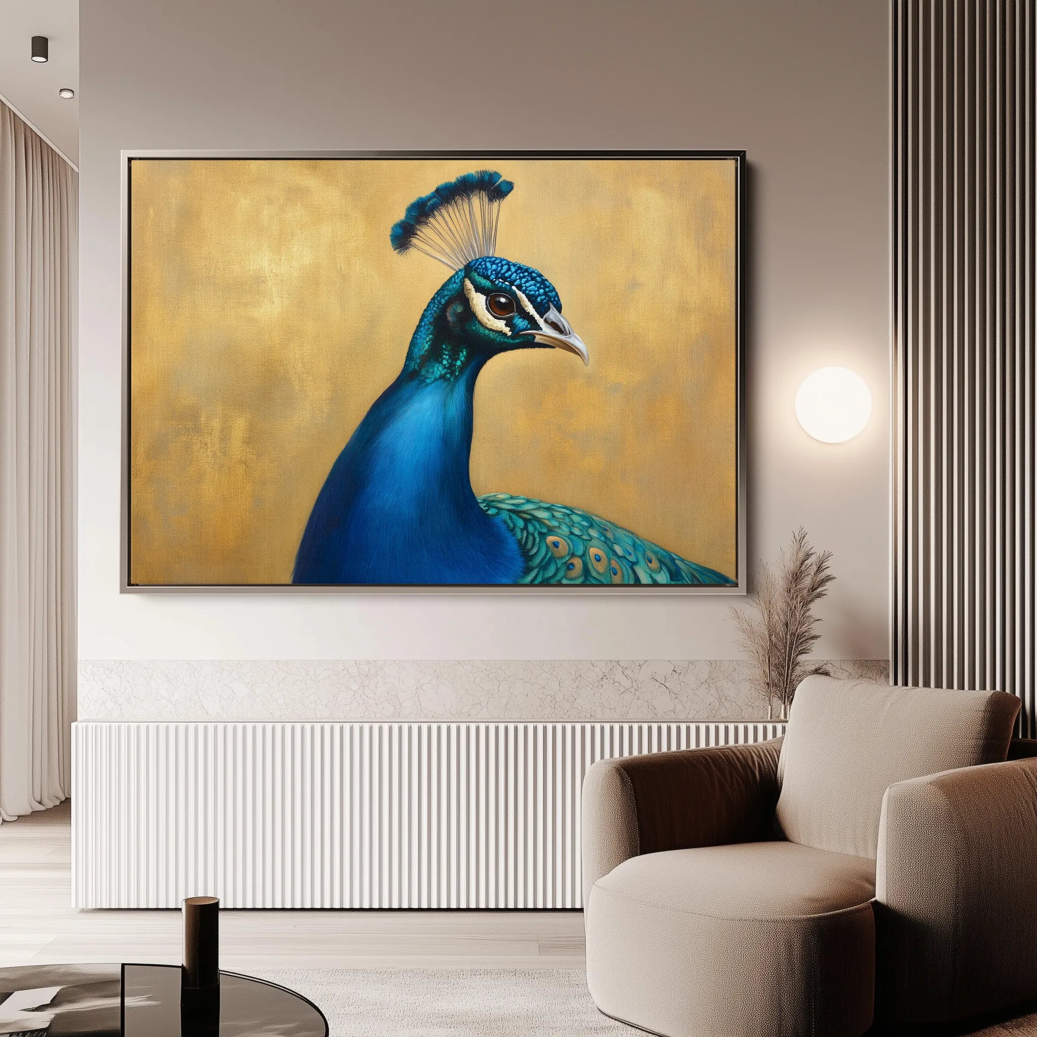 Animals 165 Canvas Art 60 x 40 cm / Black