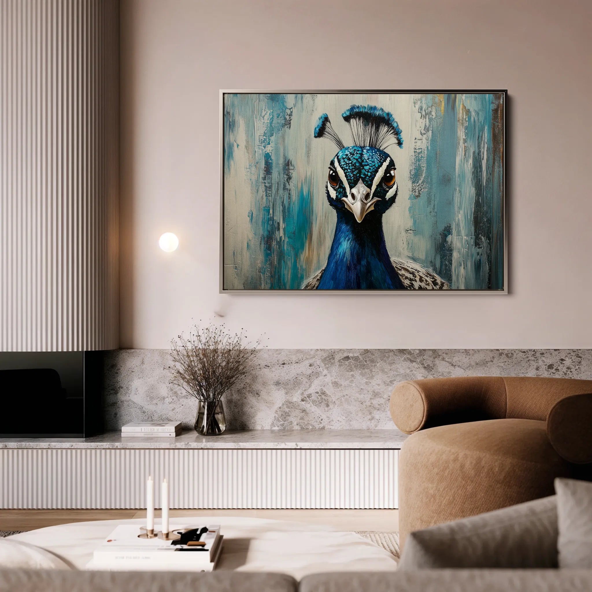 Animals 166 Canvas Art 60 x 40 cm / Black