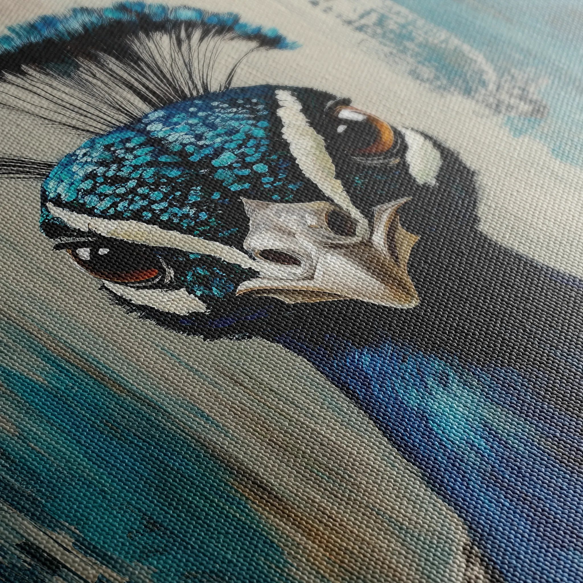Animals 166 Canvas Art 60 x 40 cm / Black