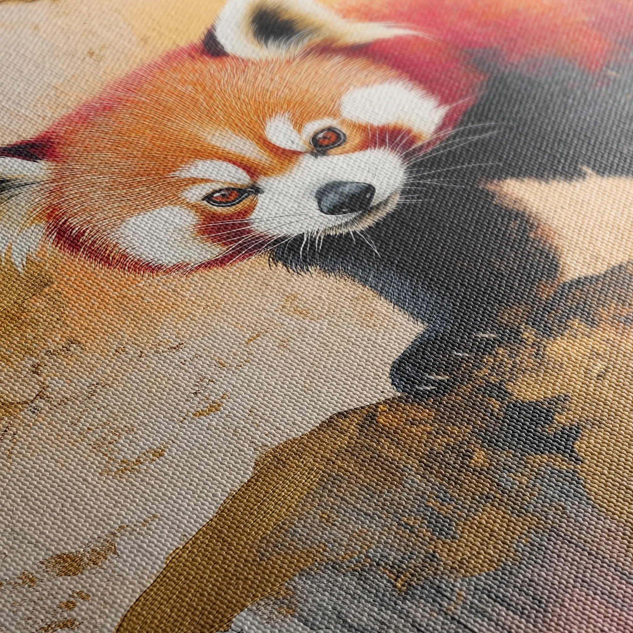 Animals 167 Canvas Art 60 x 40 cm / Black