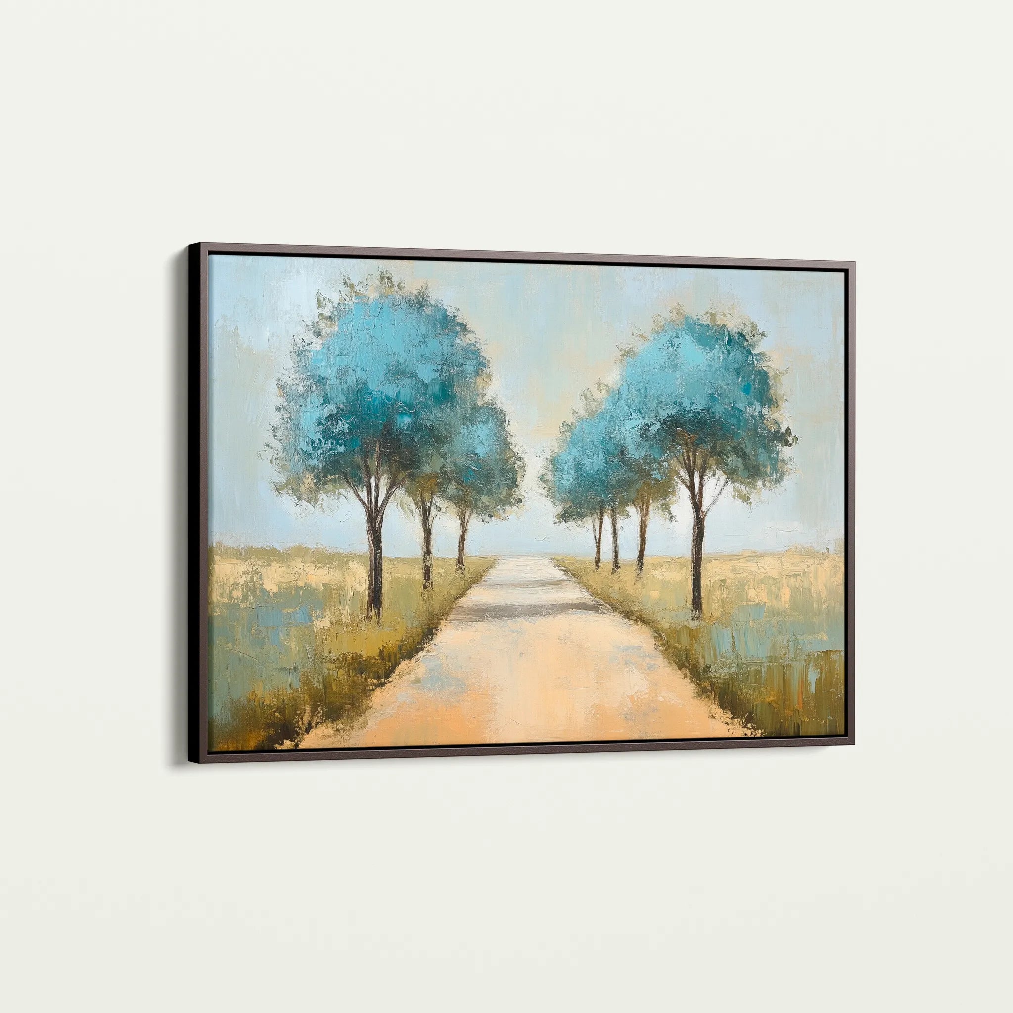 Landscape 167 Canvas Art 60 x 40 cm / Black