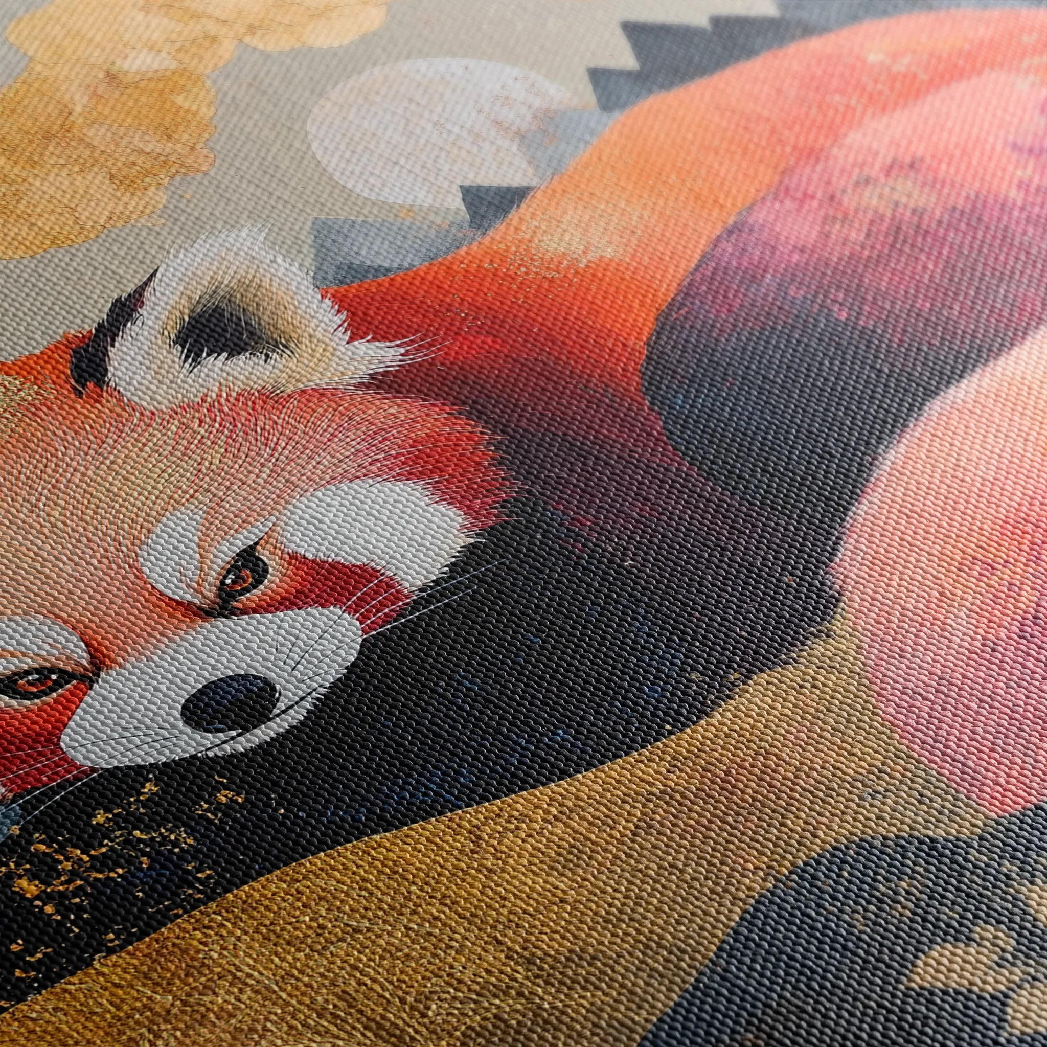Animals 168 Canvas Art 60 x 40 cm / Black