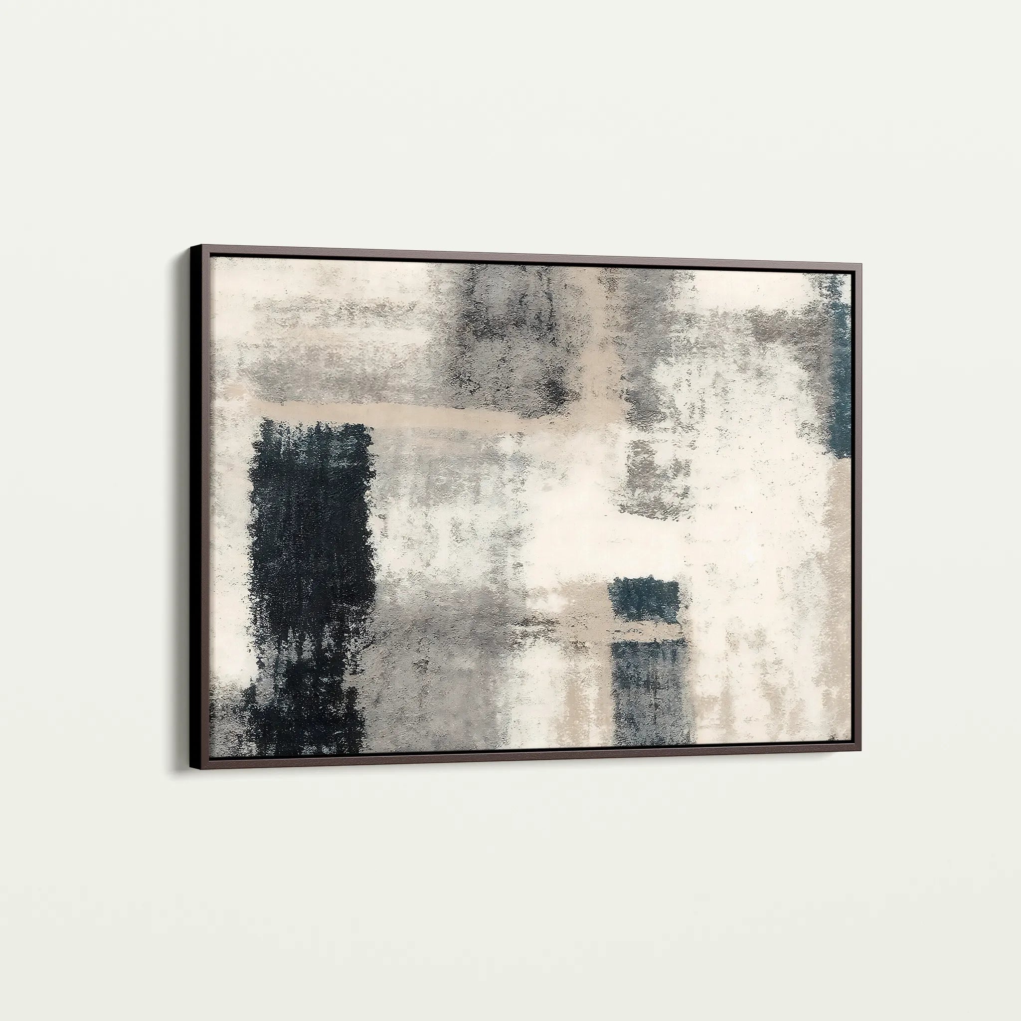 Abstract 168 Canvas Art 60 x 40 cm / Black