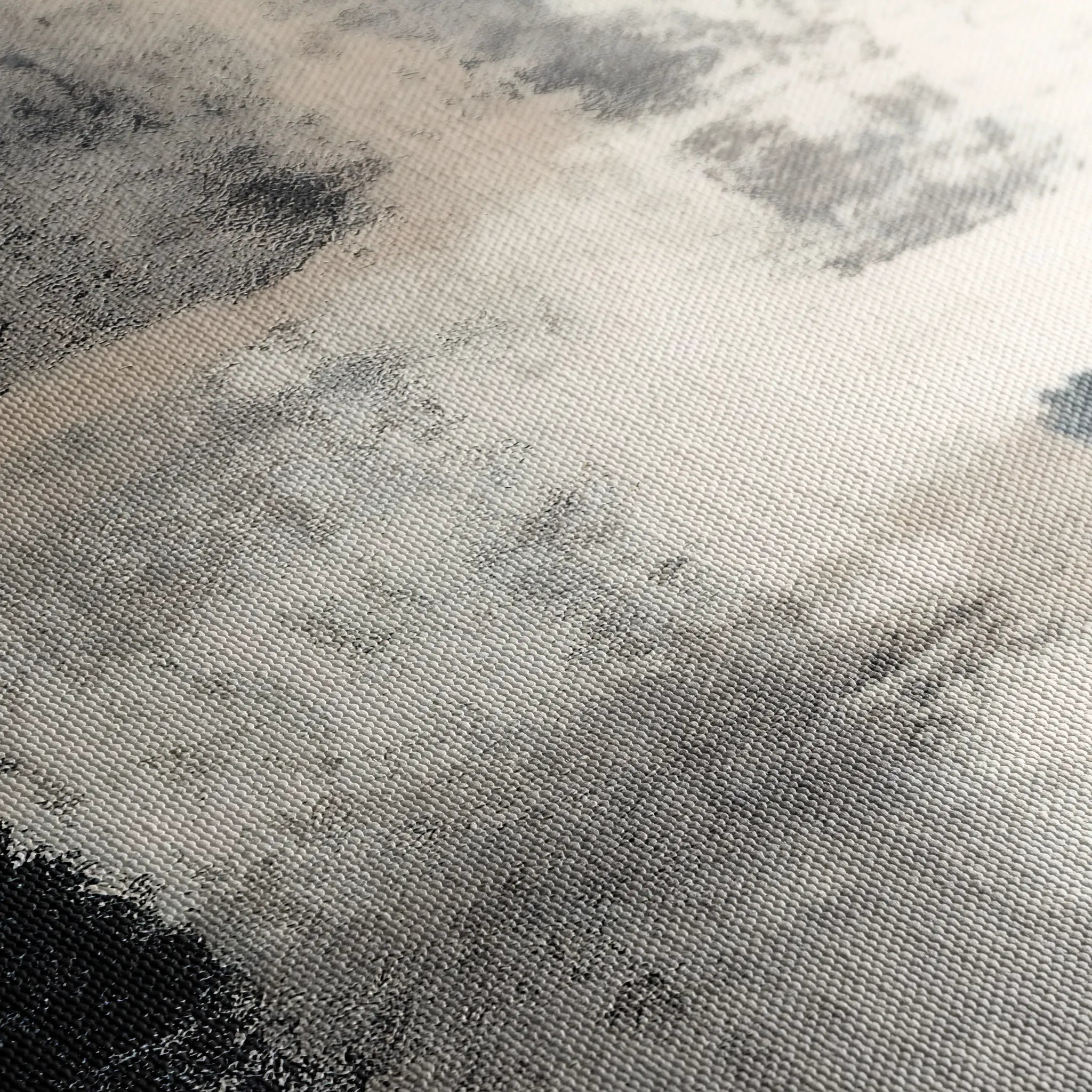 Abstract 168 Canvas Art 60 x 40 cm / Black