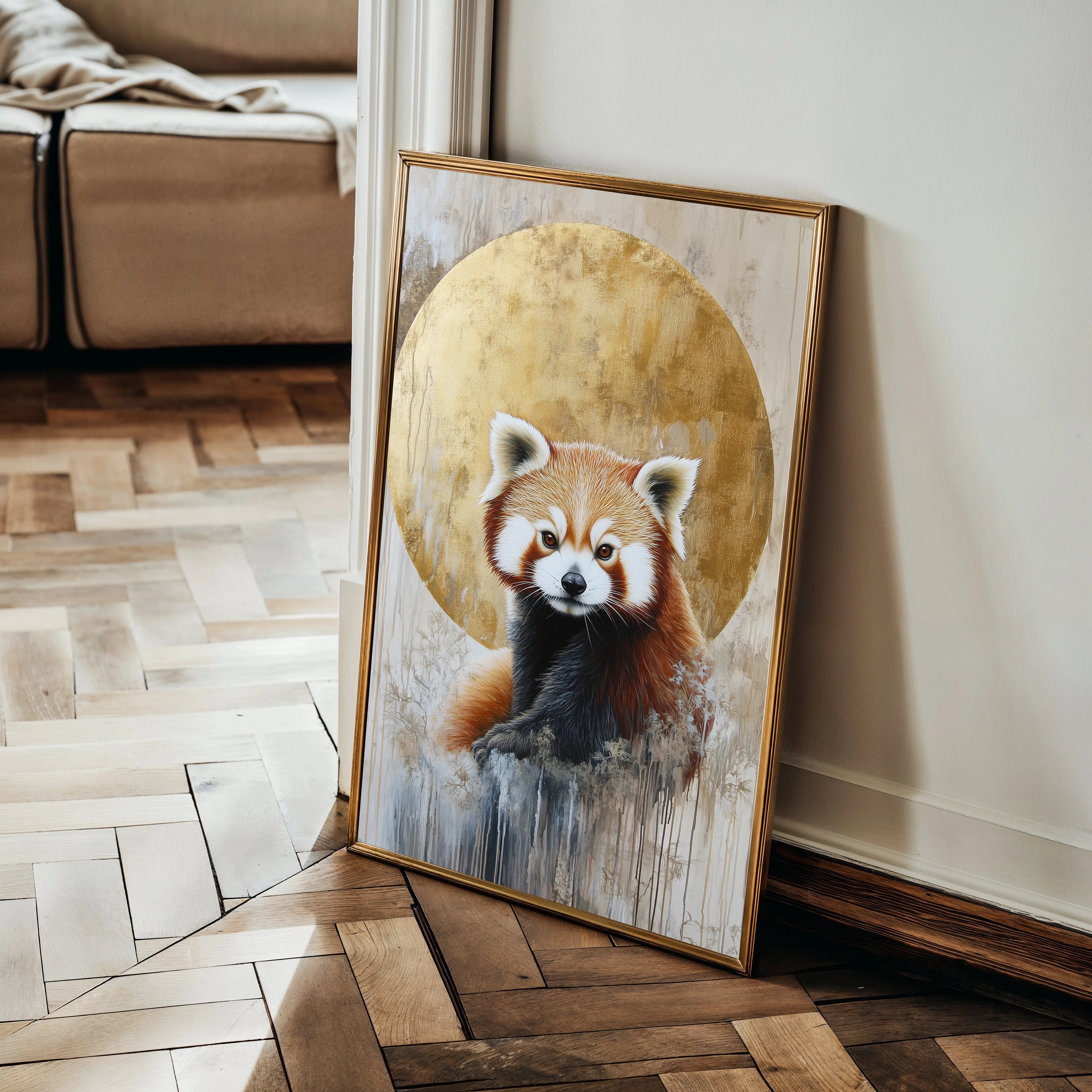 Animals 169 Canvas Art 60 x 40 cm / Black
