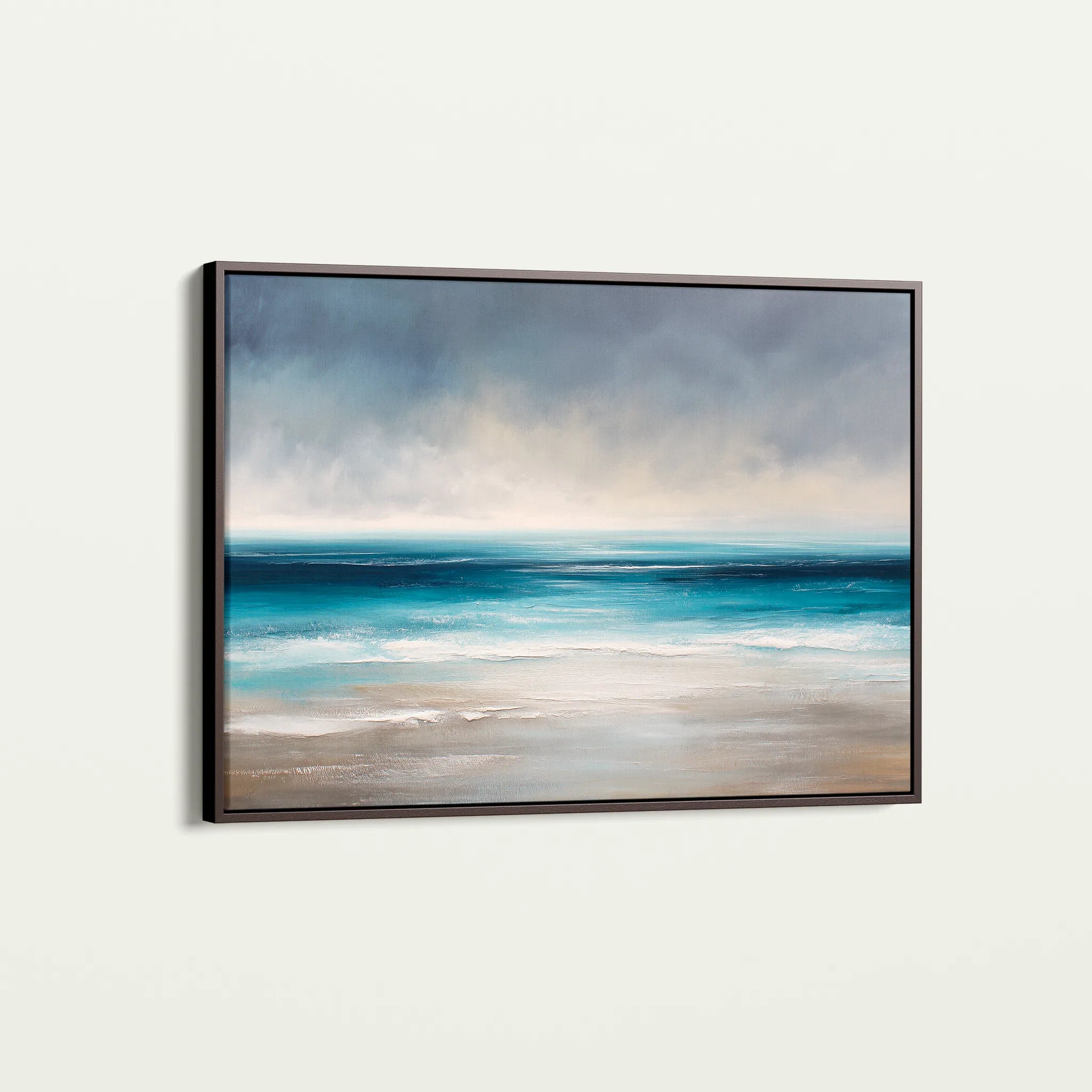 Abstract 1698 Canvas Art 60 x 40 cm / Black