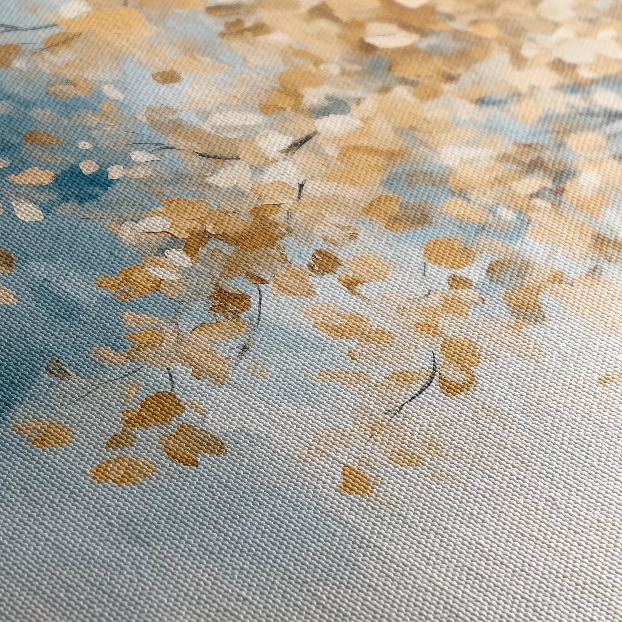 Landscape 171 Canvas Art 60 x 40 cm / Black