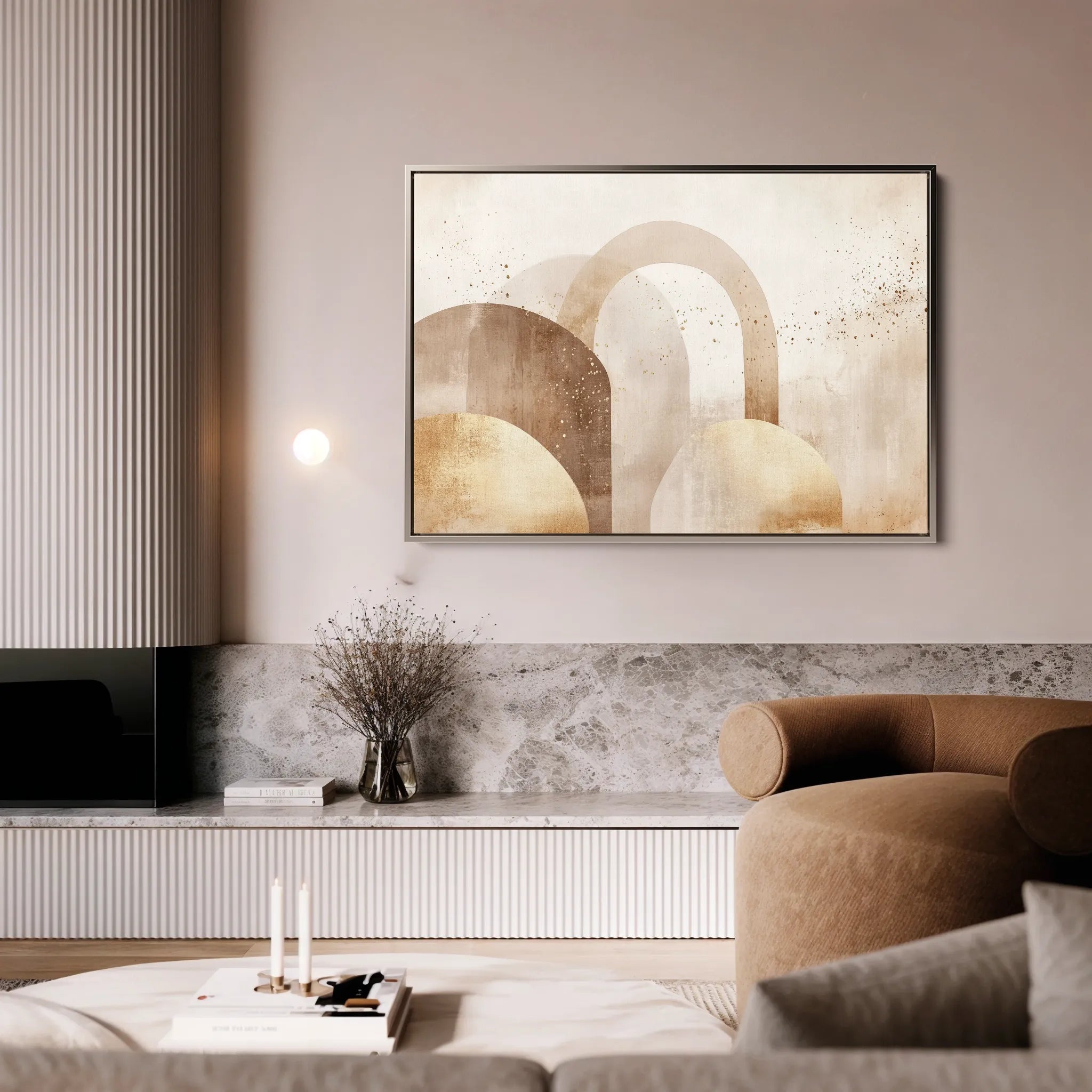 Boho 175 Canvas Art 60 x 40 cm / Black