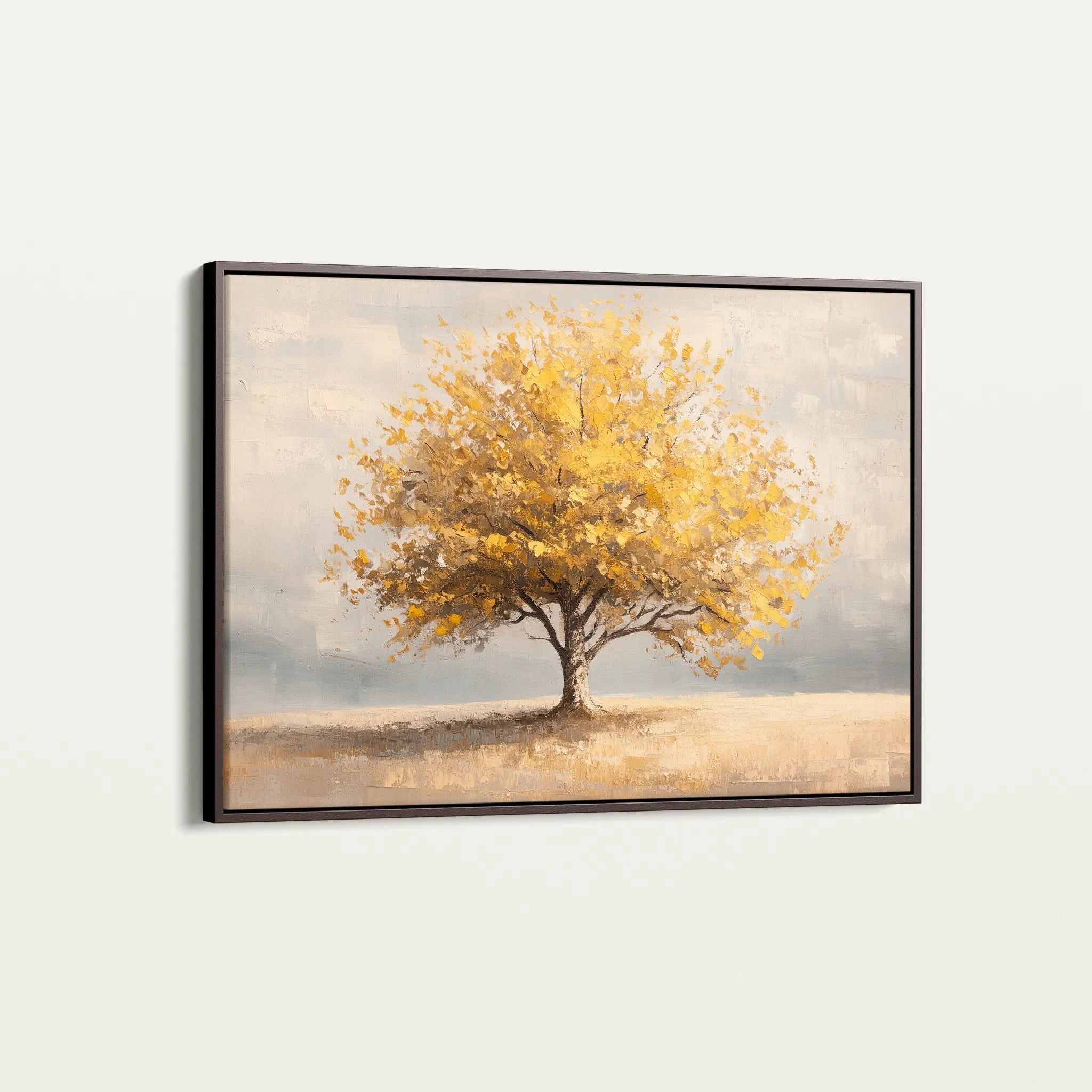 Landscape 176 Canvas Art 60 x 40 cm / Black