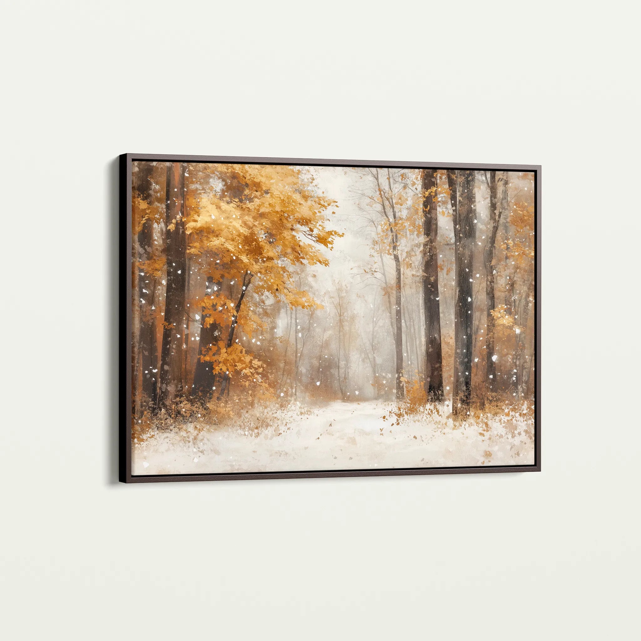 Landscape 177 Canvas Art 60 x 40 cm / Black