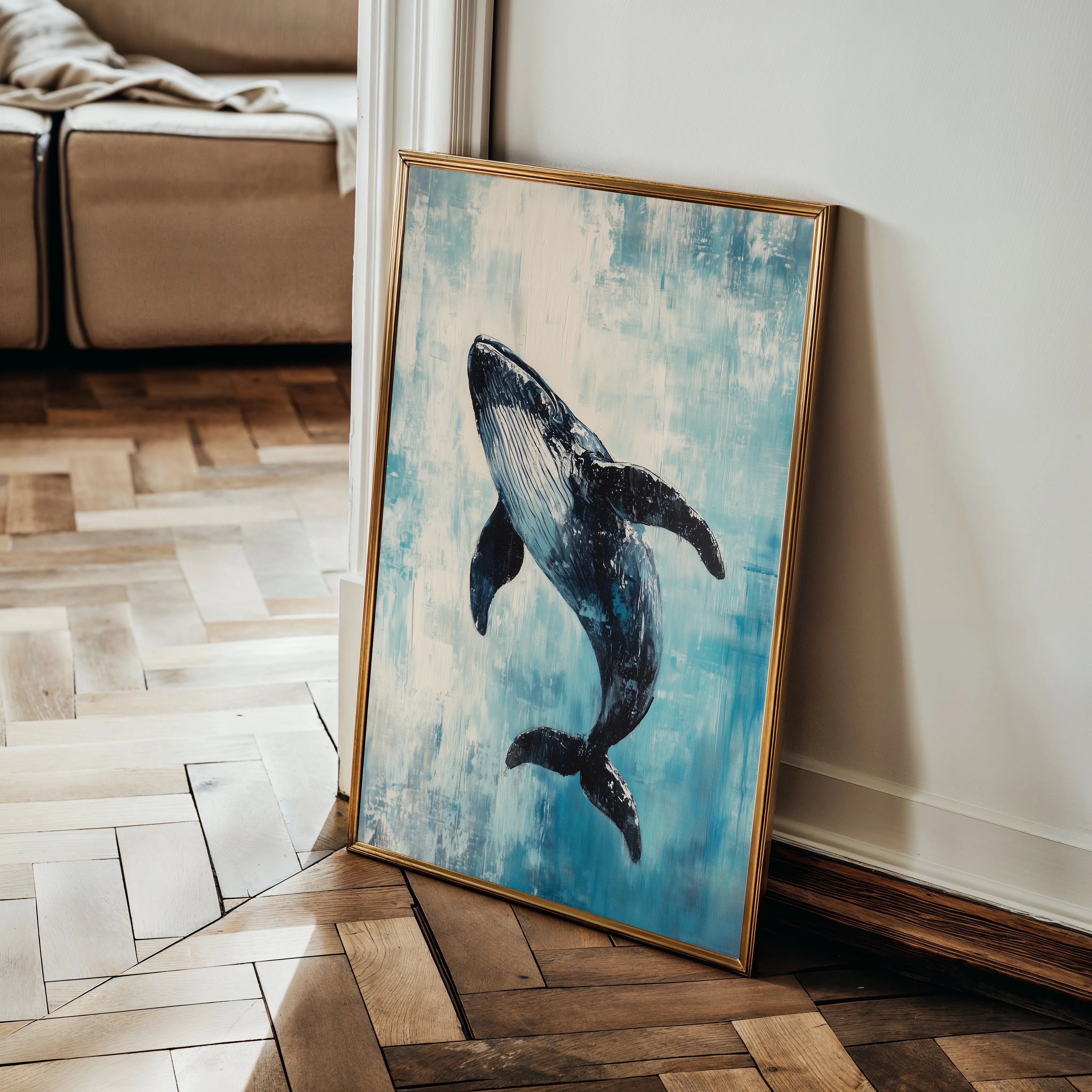 Animals 178 Canvas Art 60 x 40 cm / Black