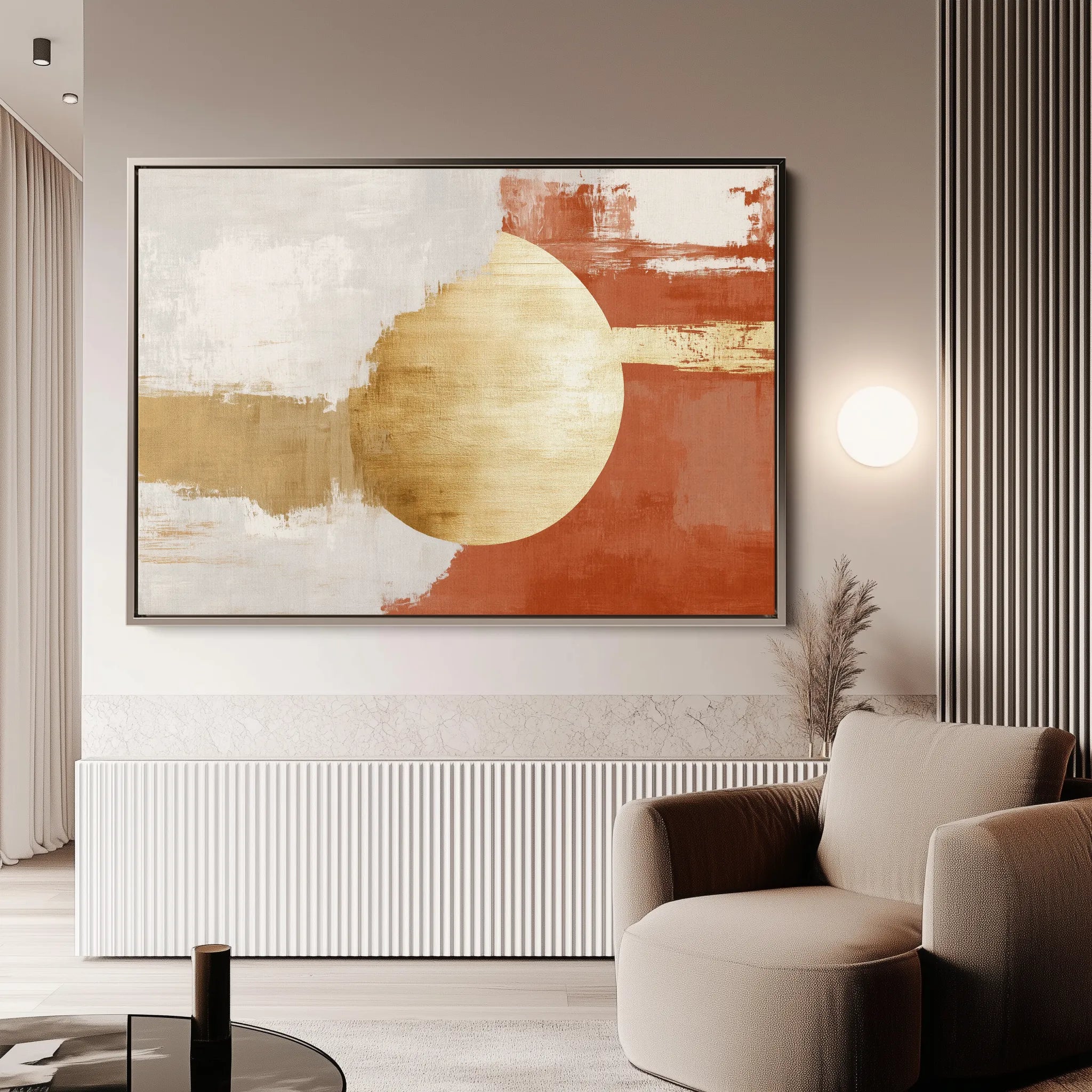 Boho 179 Canvas Art 60 x 40 cm / Black