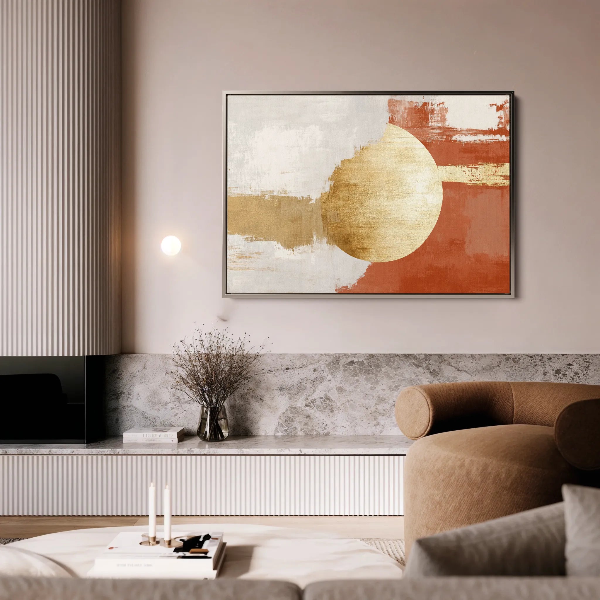 Boho 179 Canvas Art 60 x 40 cm / Black
