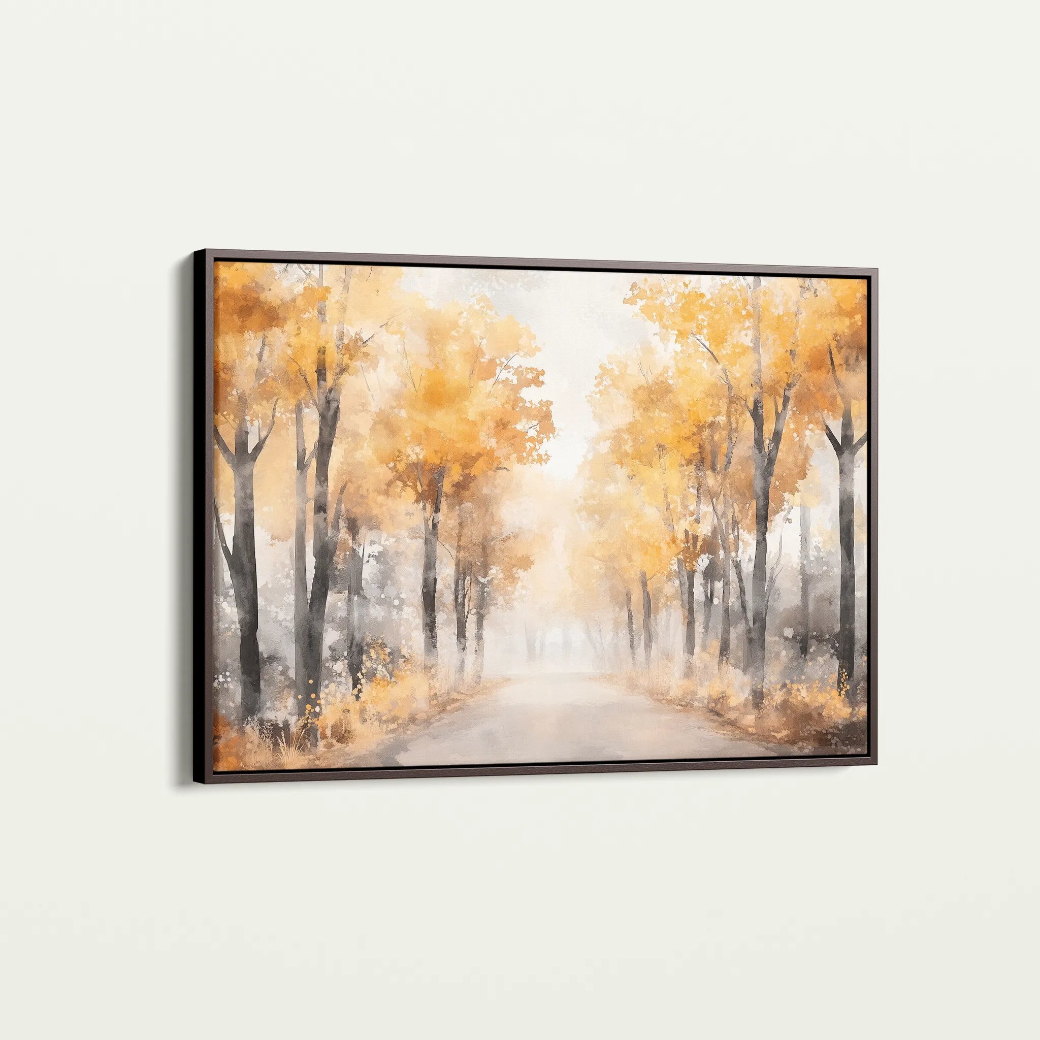 Landscape 179 Canvas Art 60 x 40 cm / Black
