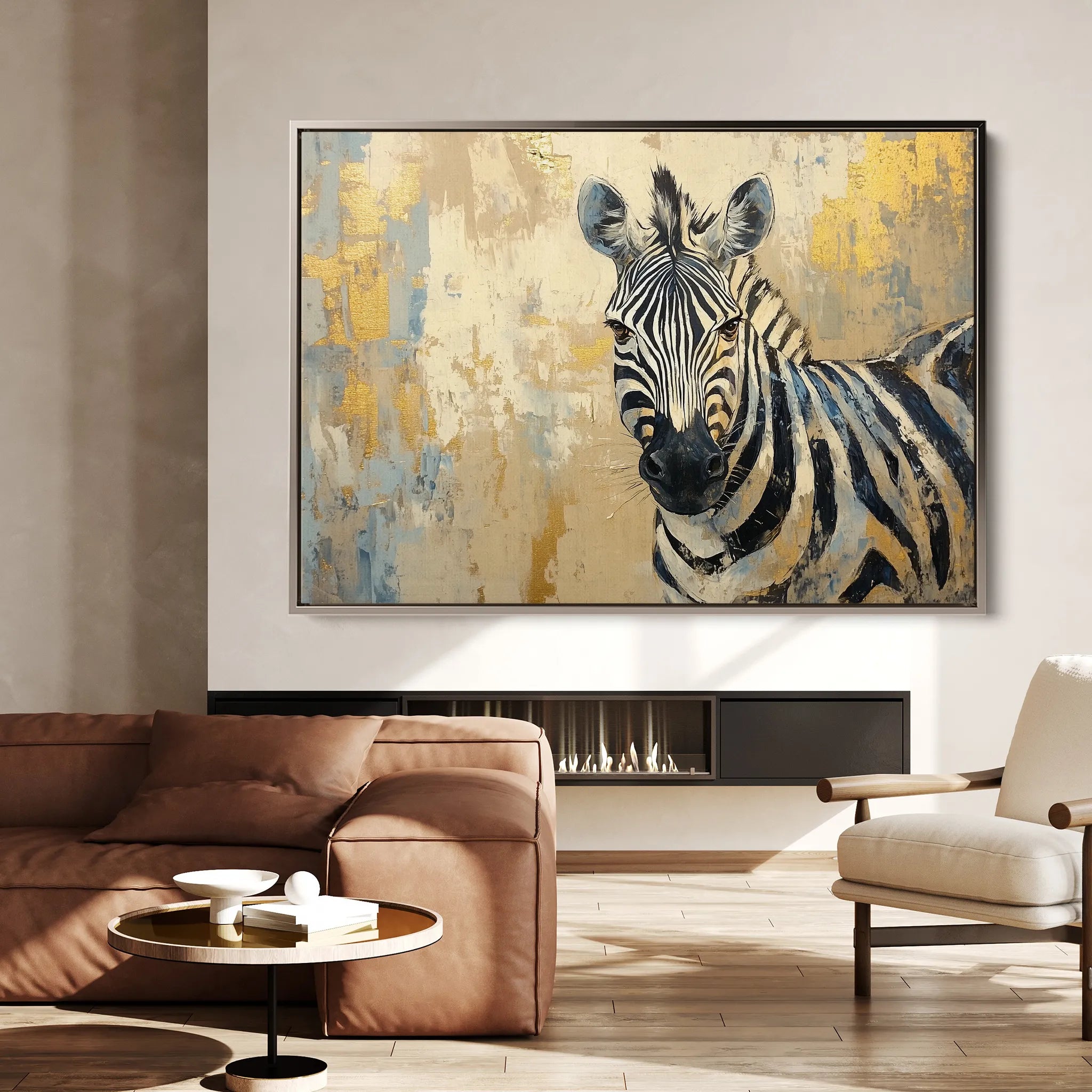 Animals 185 Canvas Art 60 x 40 cm / Black