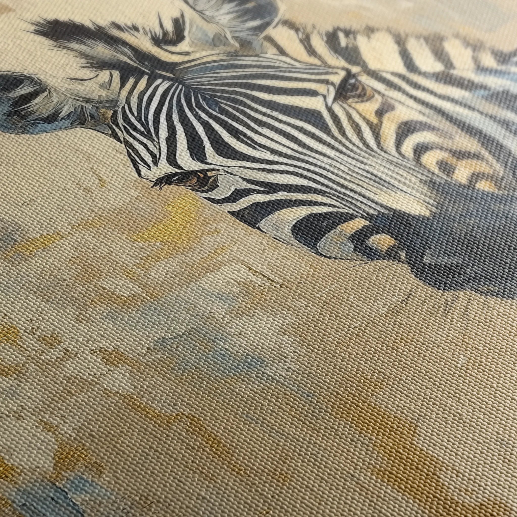 Animals 185 Canvas Art 60 x 40 cm / Black