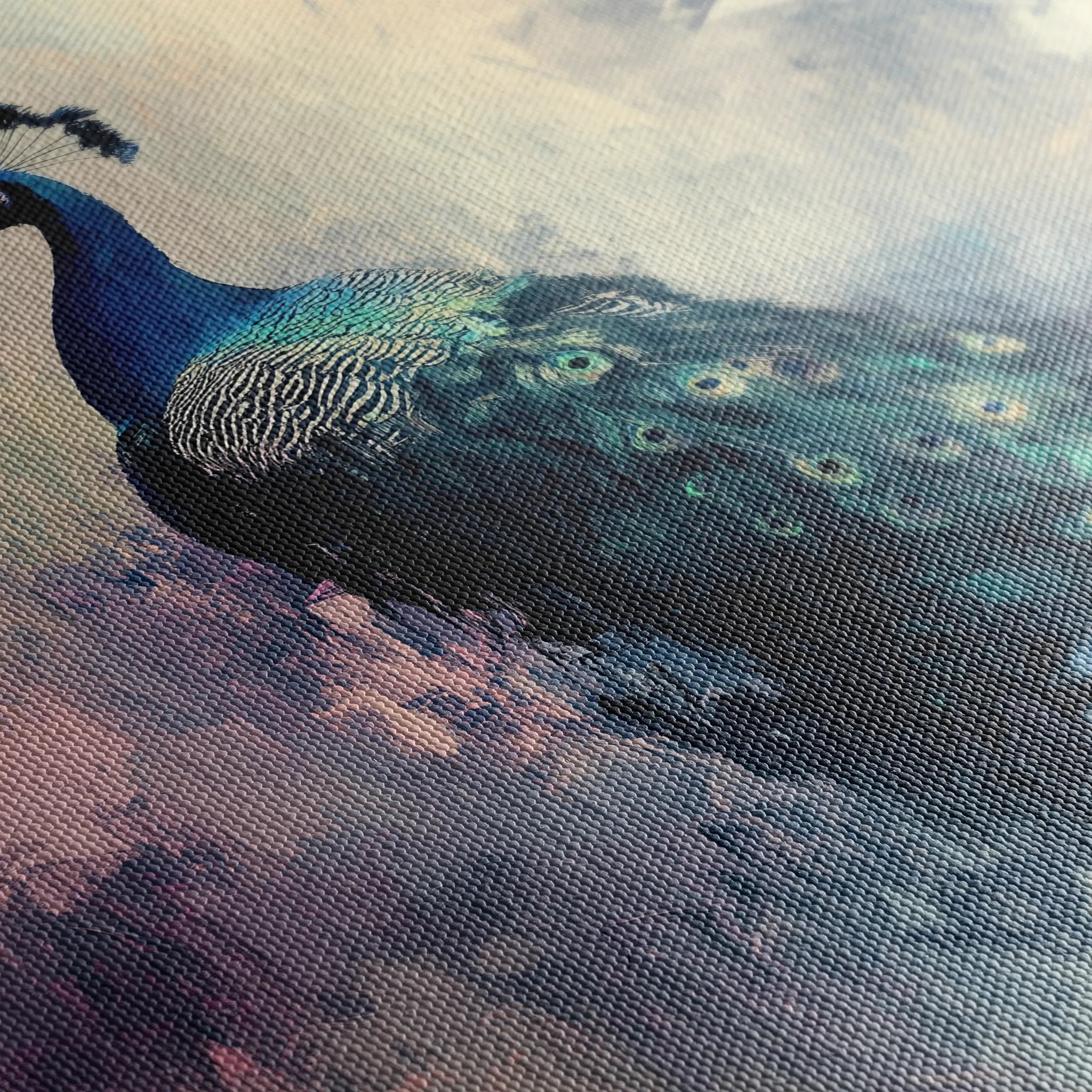 Animals 190 Canvas Art 60 x 40 cm / Black