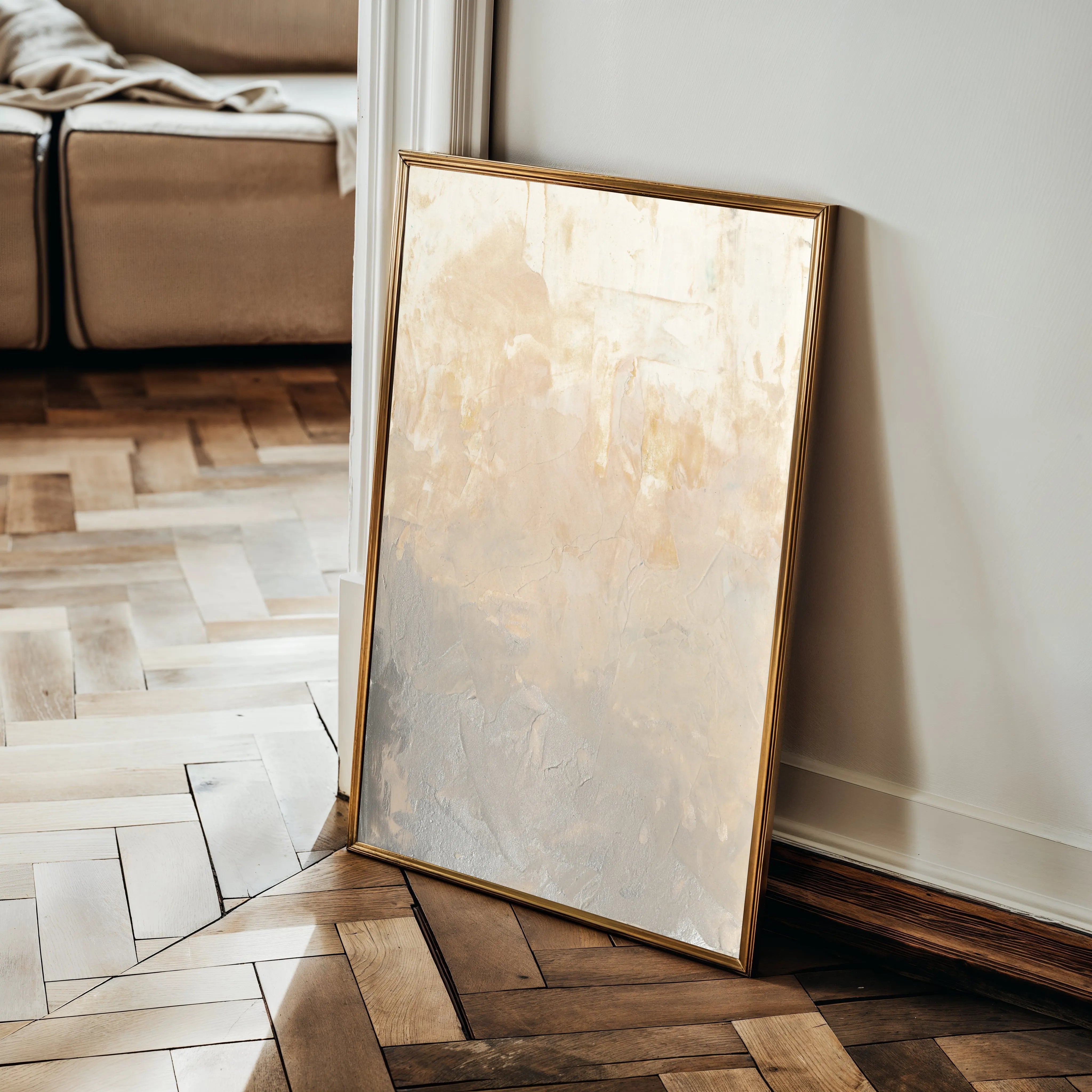 Abstract 191 Canvas Art 60 x 40 cm / Black